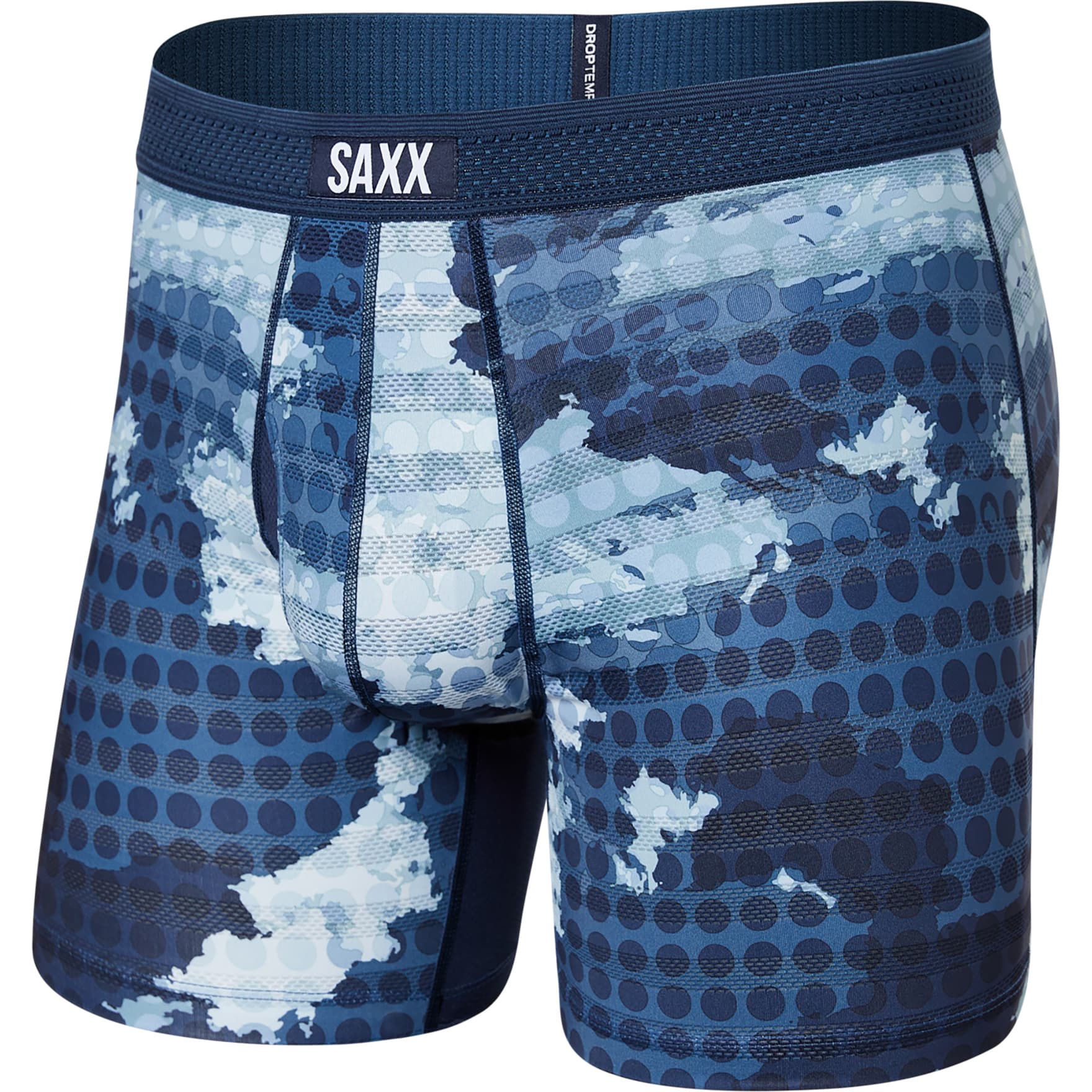 Saxx Vibe Blue Bud Koozies Boxer Briefs - Nowells Clothiers