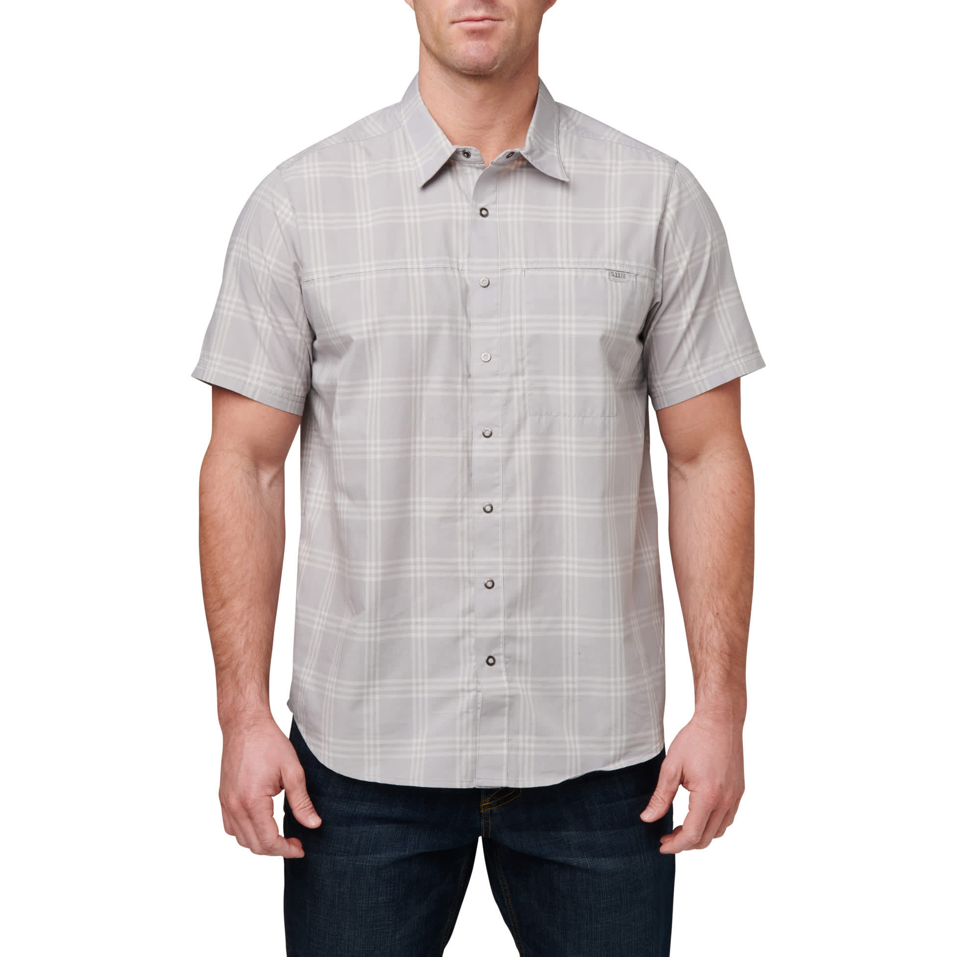 5.11® Men’s Wyatt Short-Sleeve Plaid Shirt | Cabela's Canada