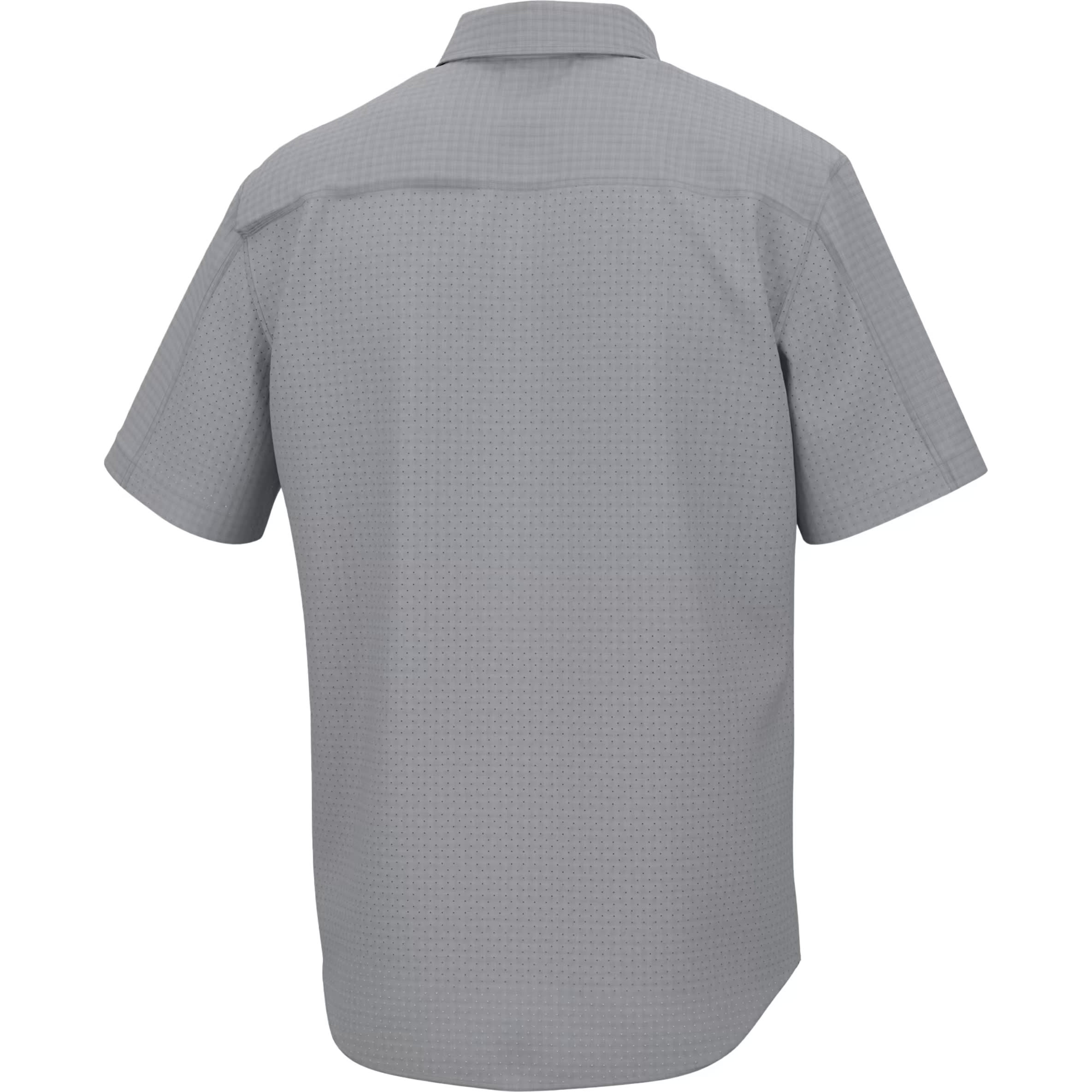 Huk® Men's Tide Point Break Minicheck Short-Sleeve Button-Down Shirt