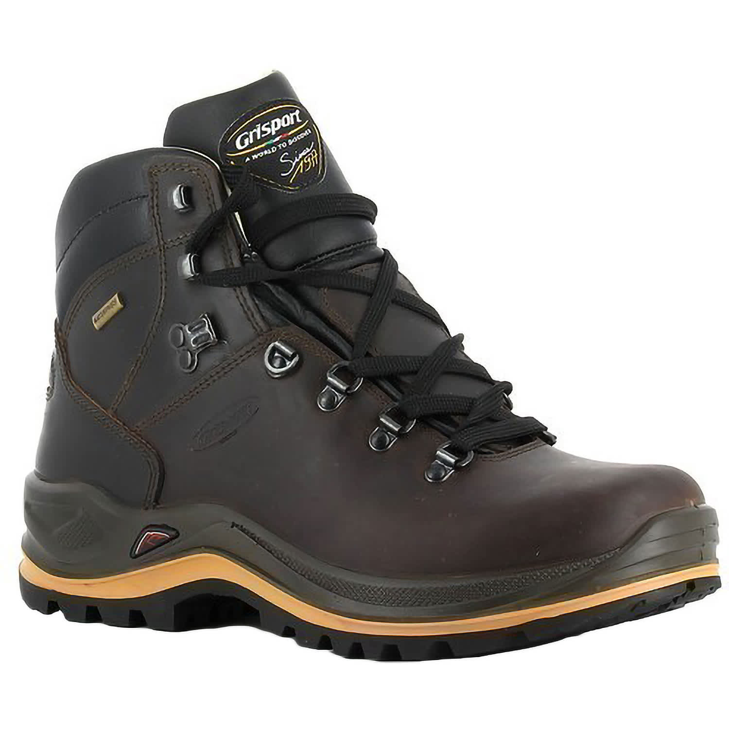 Men's Targhee II Mid Waterproof Hiking Boots | Black Olive/Yellow