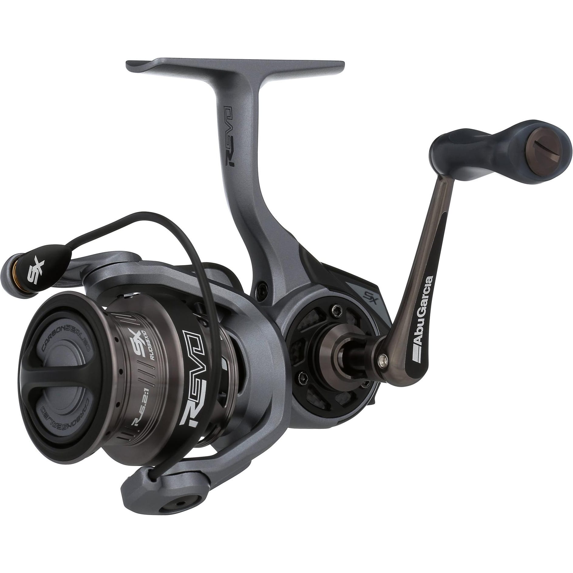  Abu Garcia Revo S Spinning Silver,Black, REVO2S10:  6-Pound/110-Yards : Sports & Outdoors