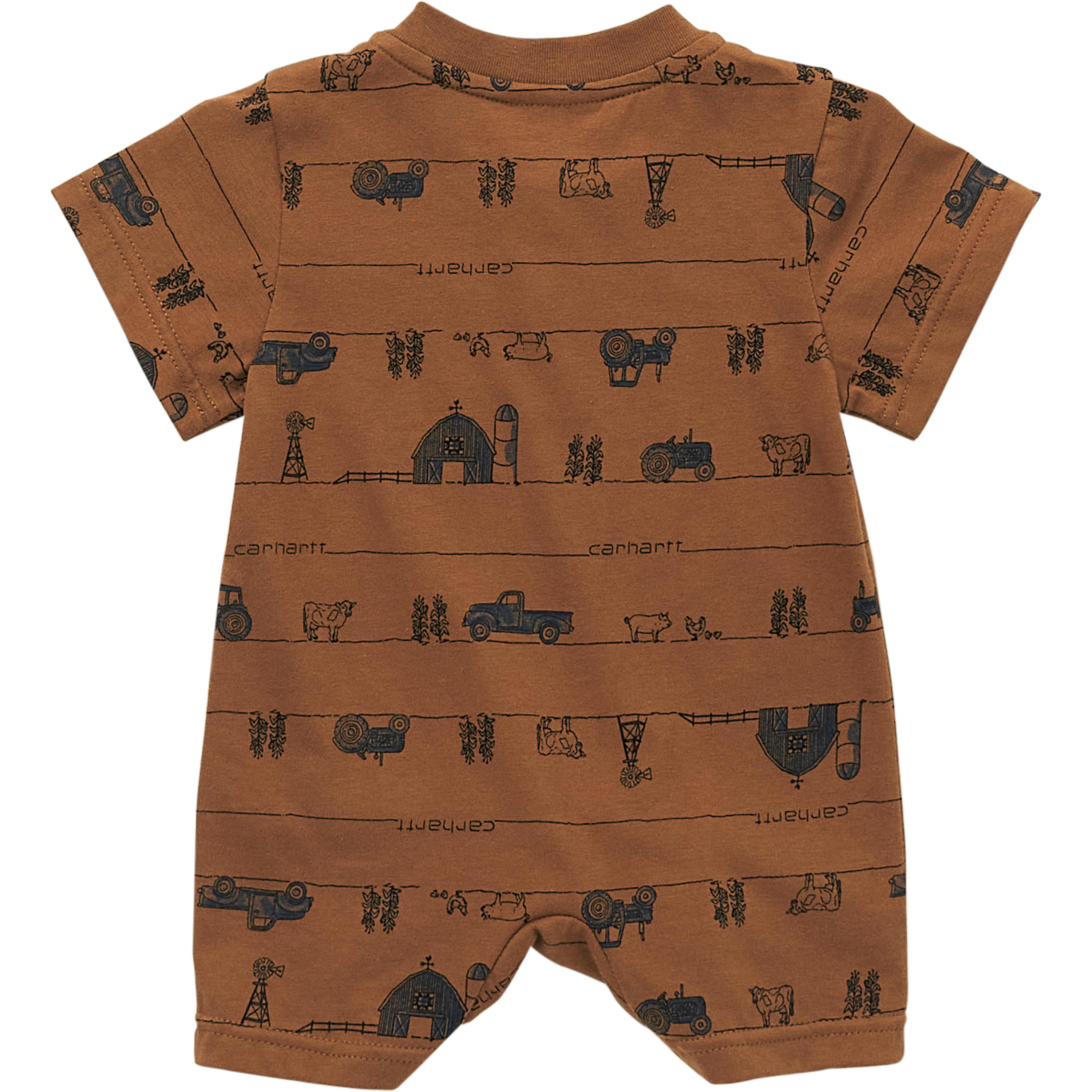 Carhartt® Infant Boys’ Henley Farm Romper