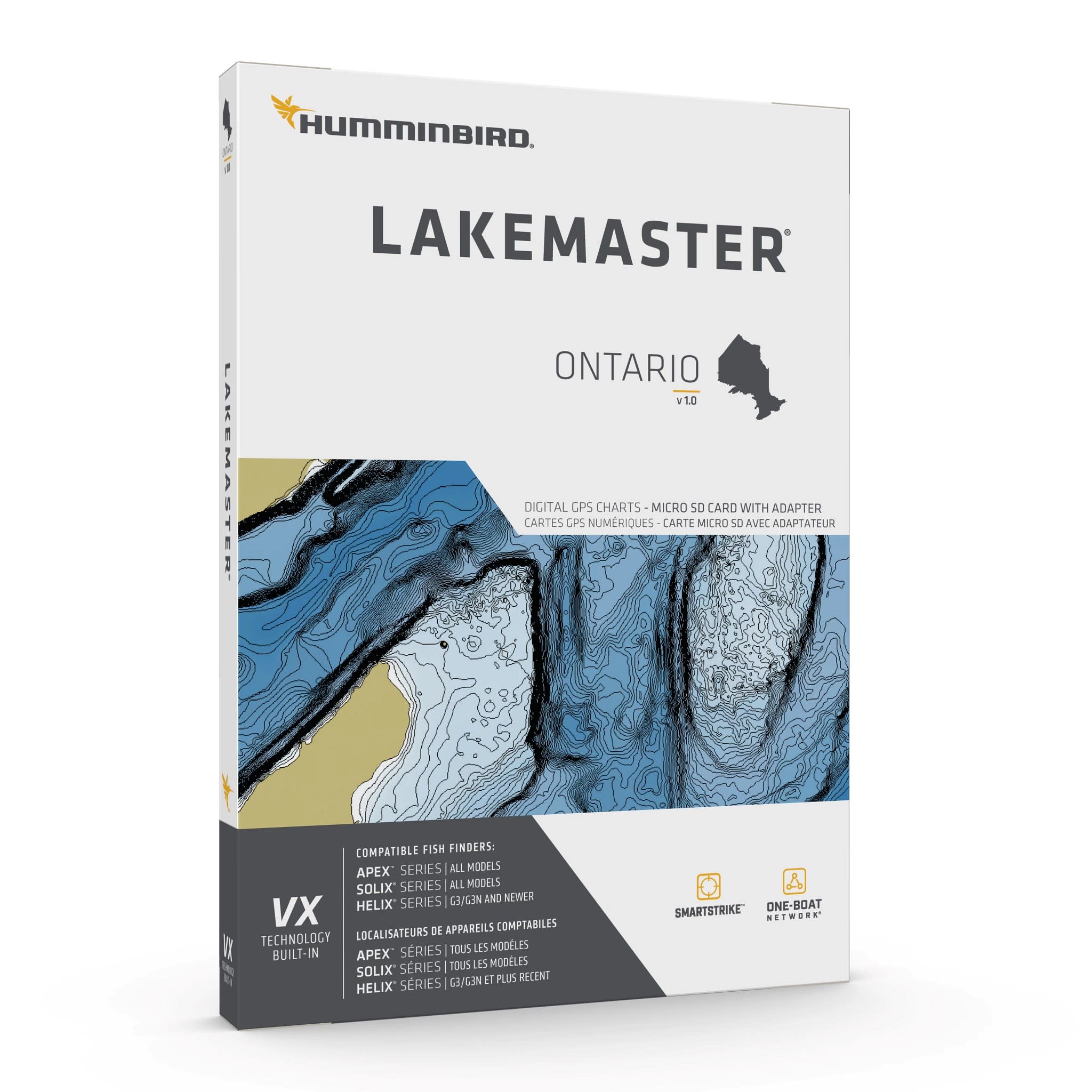 Humminbird 601020-1 LakeMaster - Ontario V1
