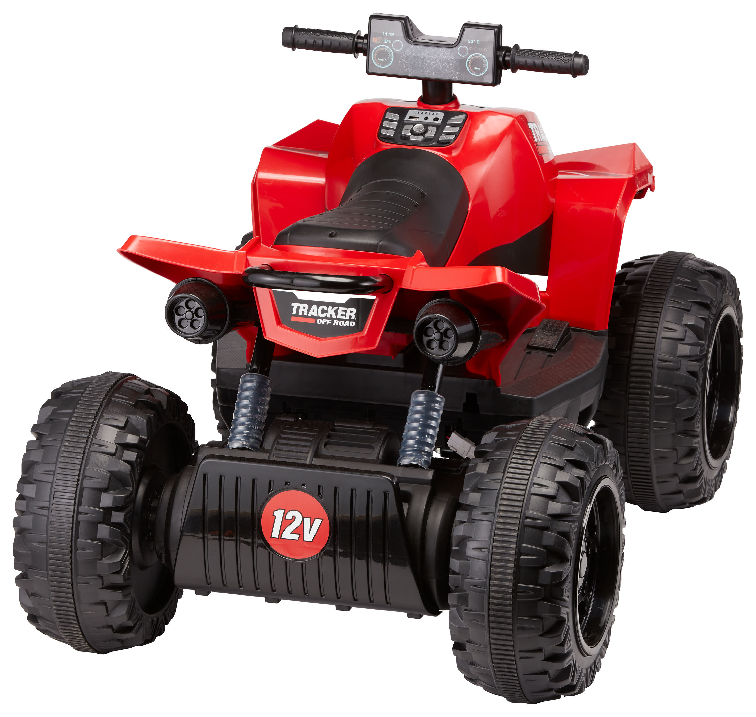 Bass Pro Shops® 12V Tracker® ATV Battery Ride-On Toy for Kids - Red