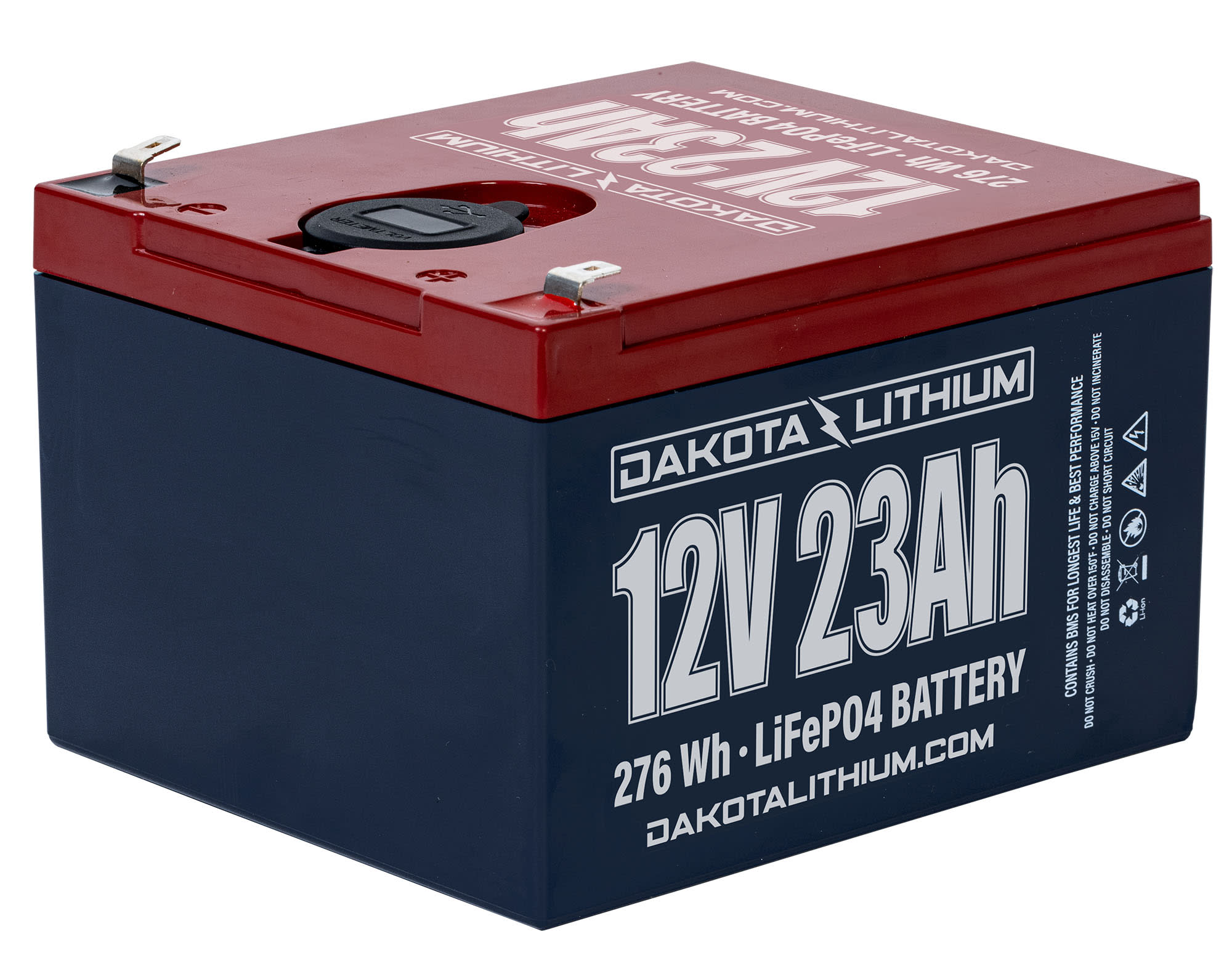 Dakota Lithium 12Volt 23 AH Battery + USB Cabela