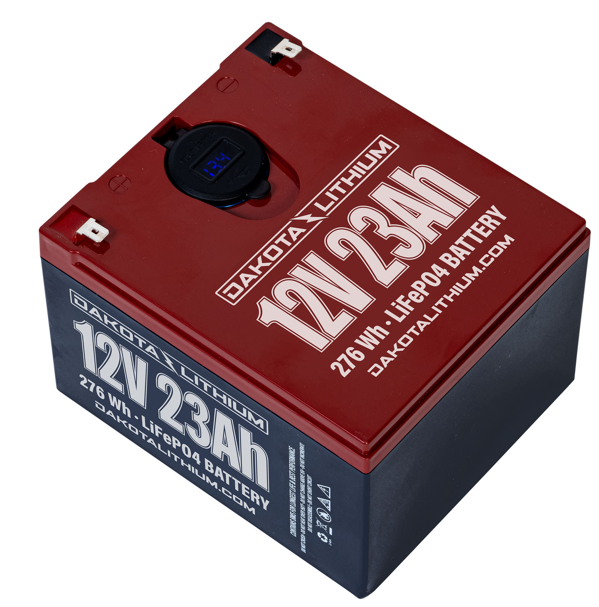 Dakota Lithium 12Volt 23 AH Battery + USB Cabela
