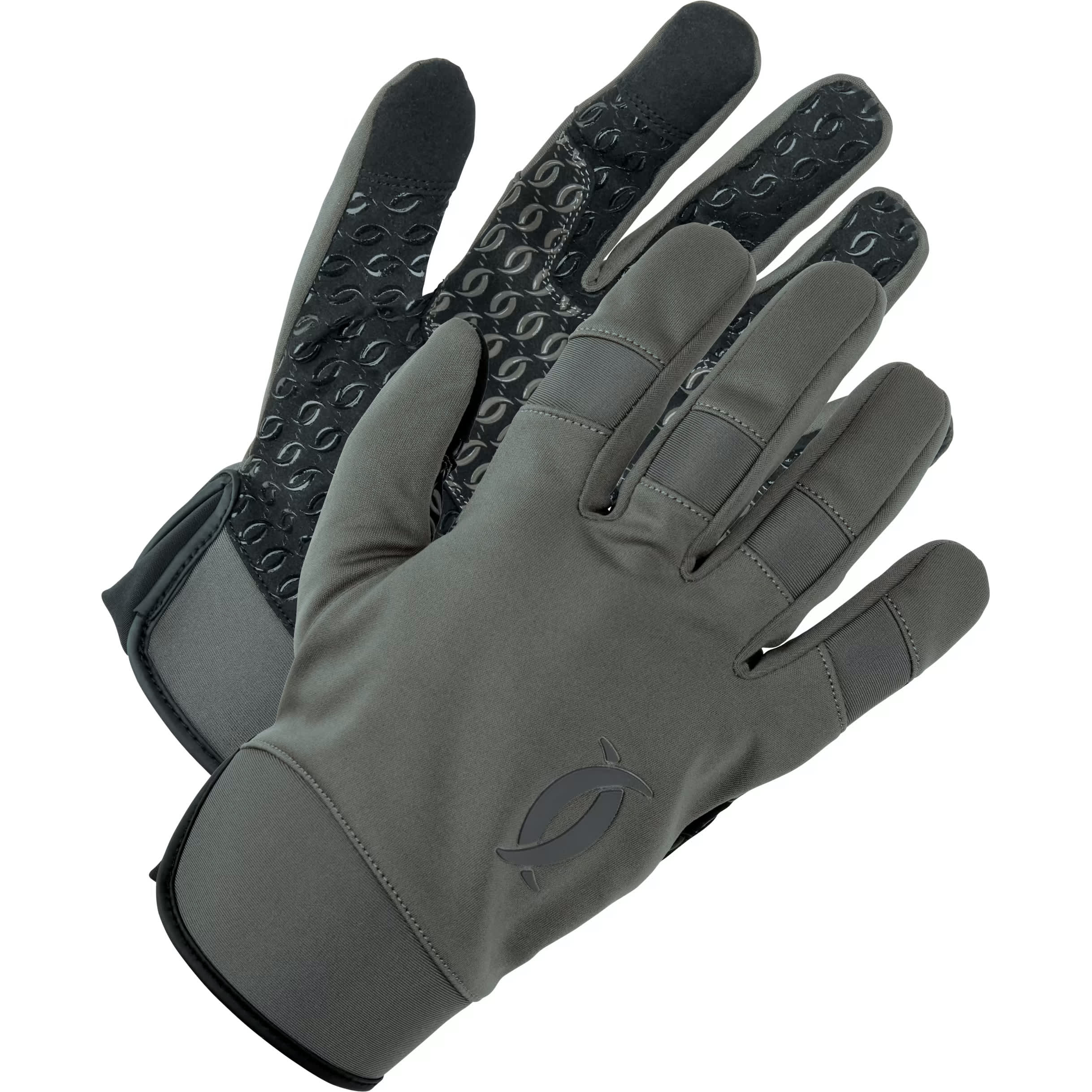 Cabela's Instinct Wool Fingerless Gloves for Men - Flint