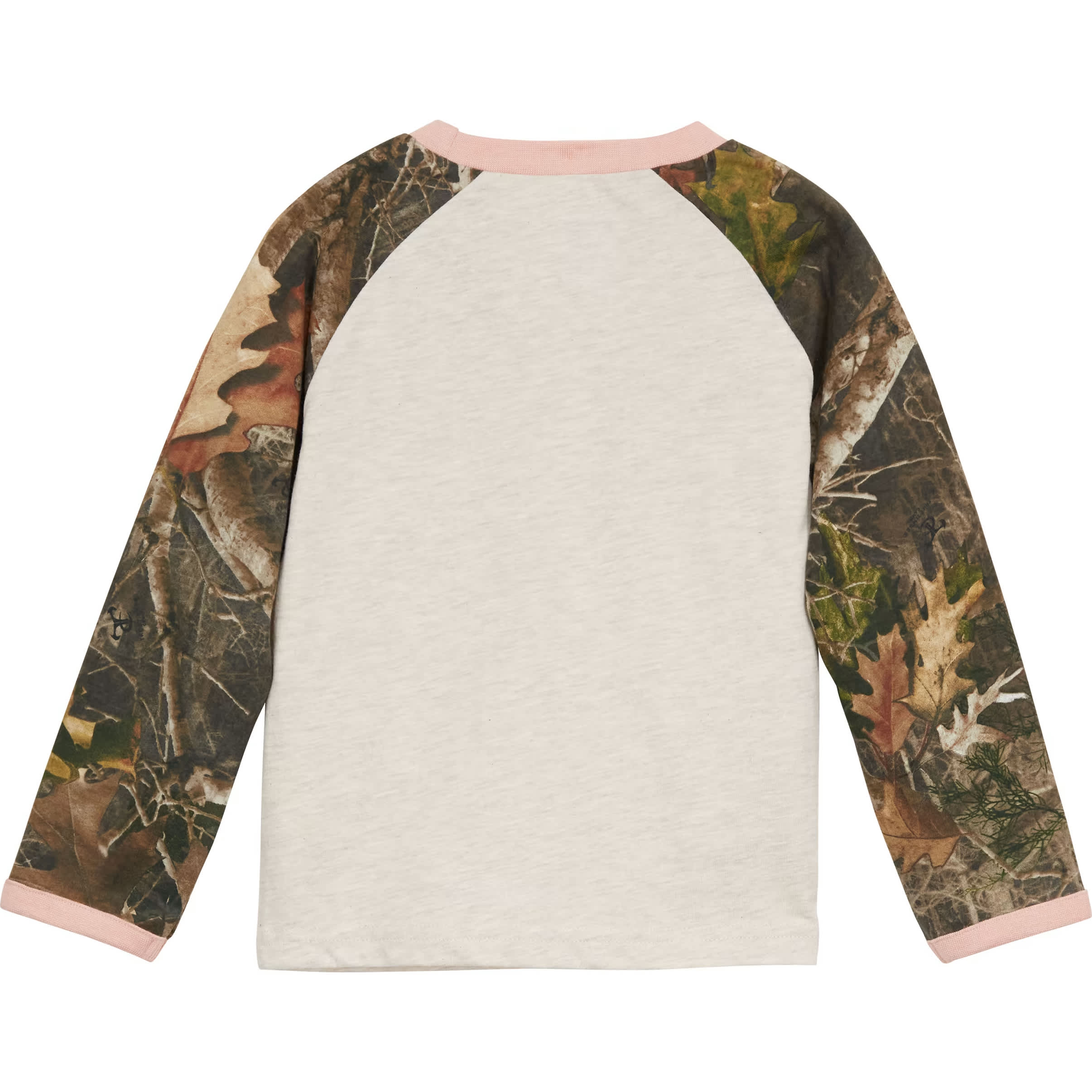Bass Pro Shops® Toddler Girls’ Fawn Raglan Long-Sleeve Baseball T-Shirt