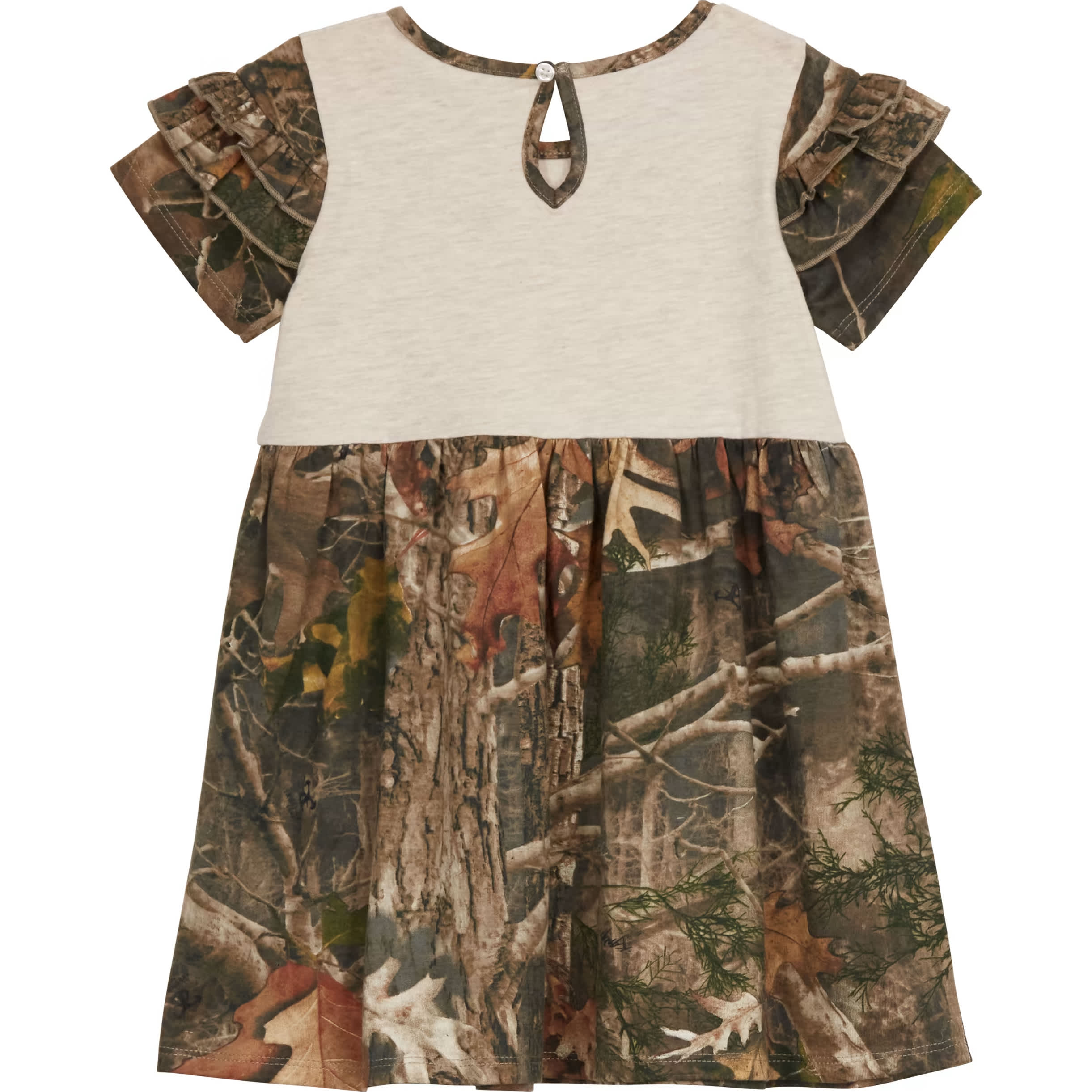 Bass Pro Shops® Infant/Toddler Girls’ Camo Short-Sleeve Dress