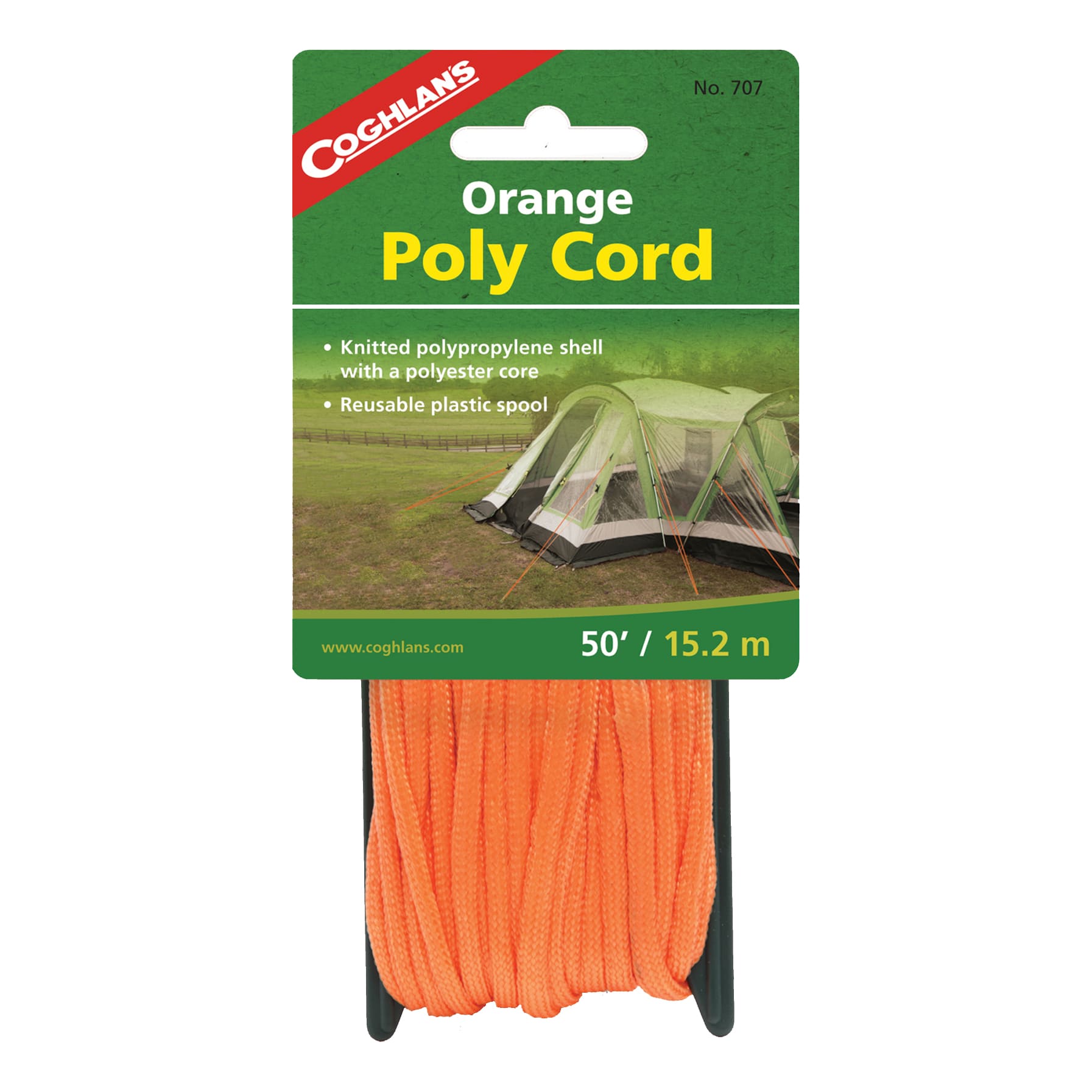 Coghlan's Orange Braided Nylon Cord