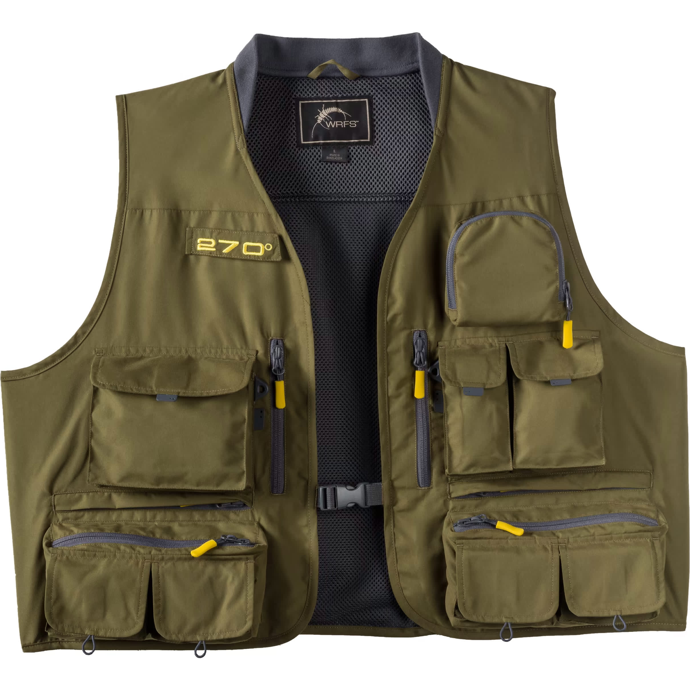 Bass Pro Shops Tournament Mesh Fishing Life Vest Size XXL 2XL Model 1800  beige