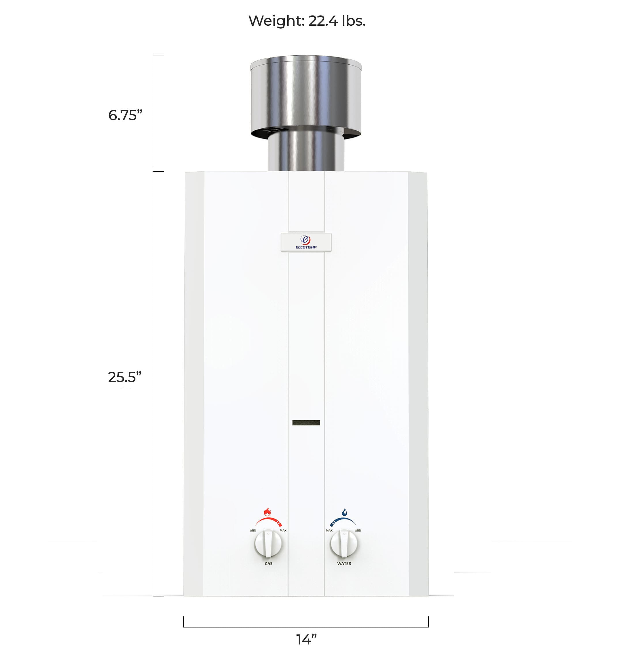 Eccotemp® L10 High Capacity Tankless Water Heater