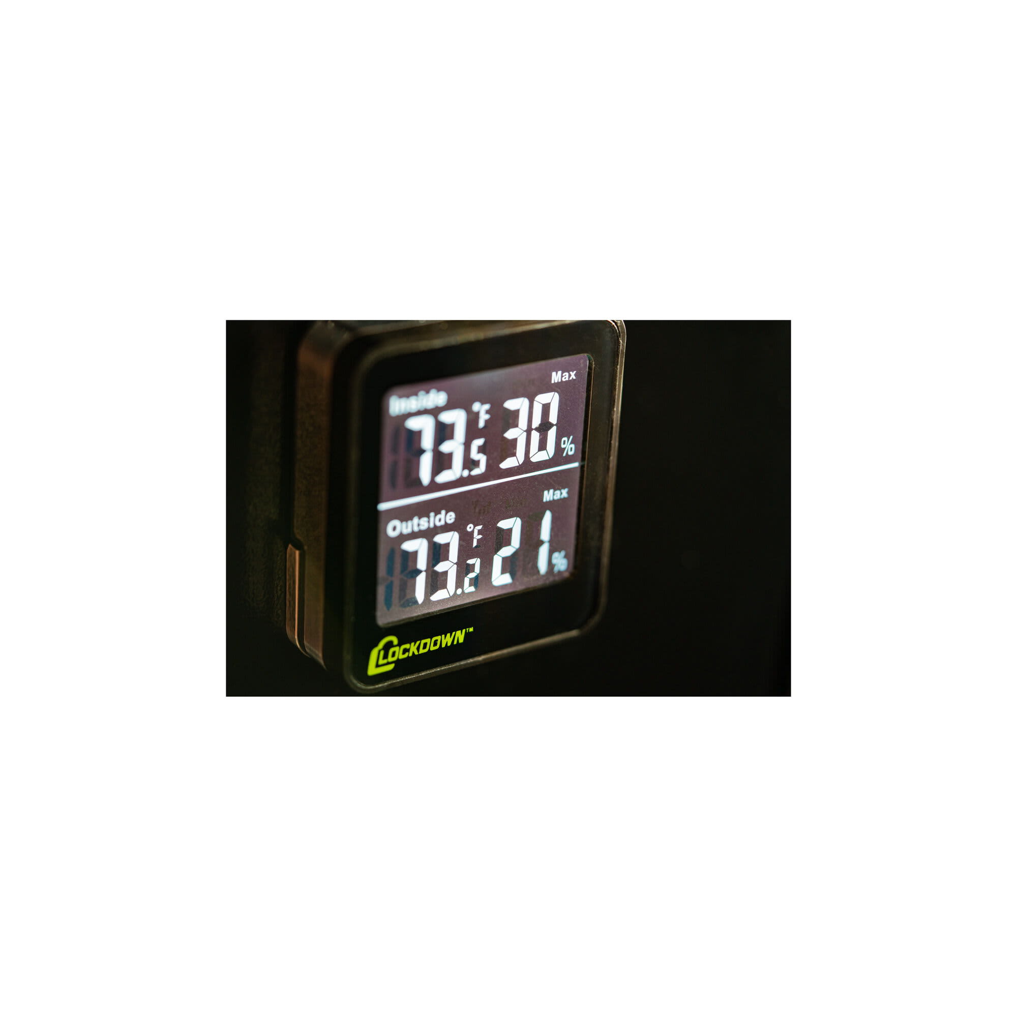 Lockdown® Digital Hygrometer