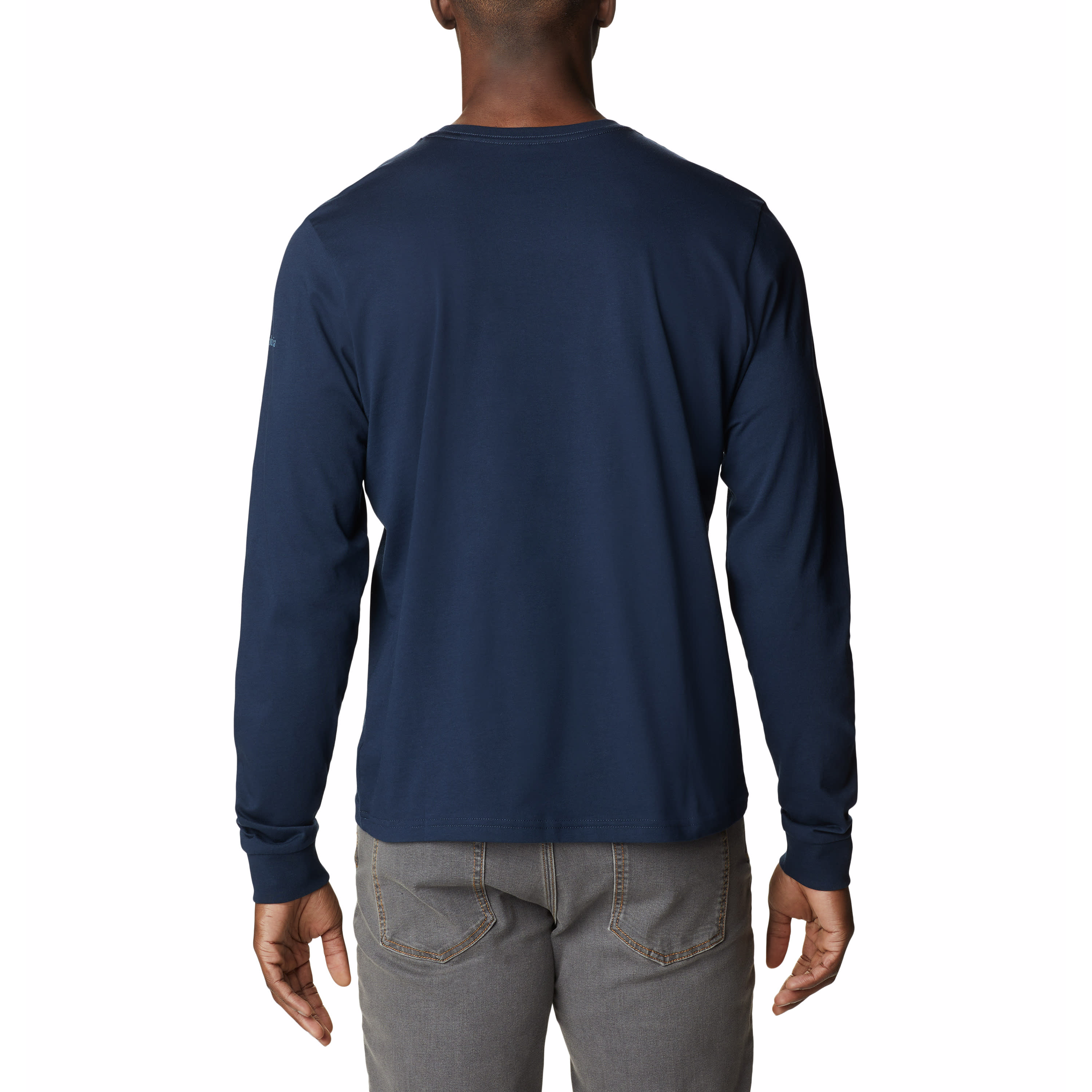 Columbia® Men’s Seasonal Logo Long-Sleeve Crewneck Shirt