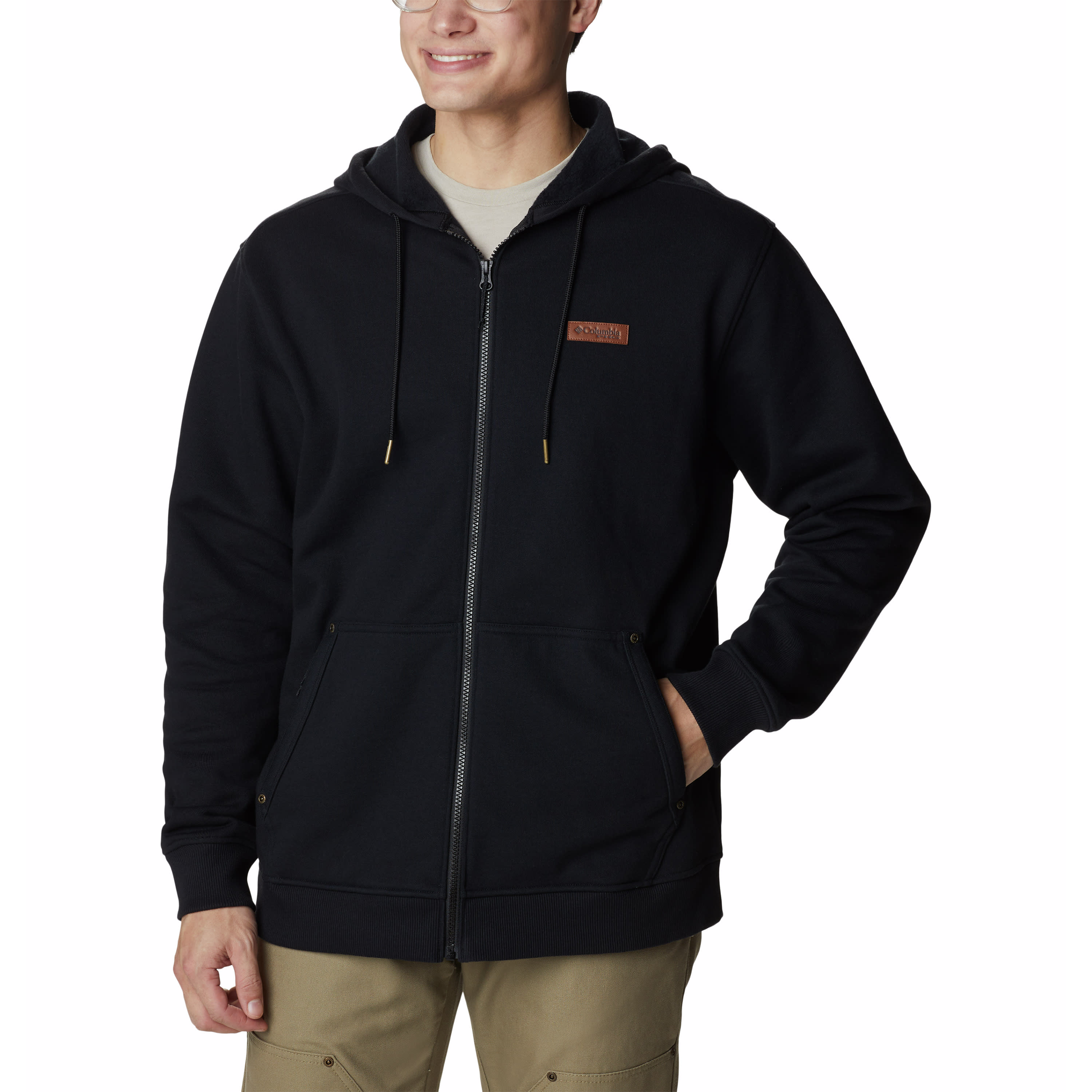 Vortex Men's Core Logo Full Zip Comfort Hoodie