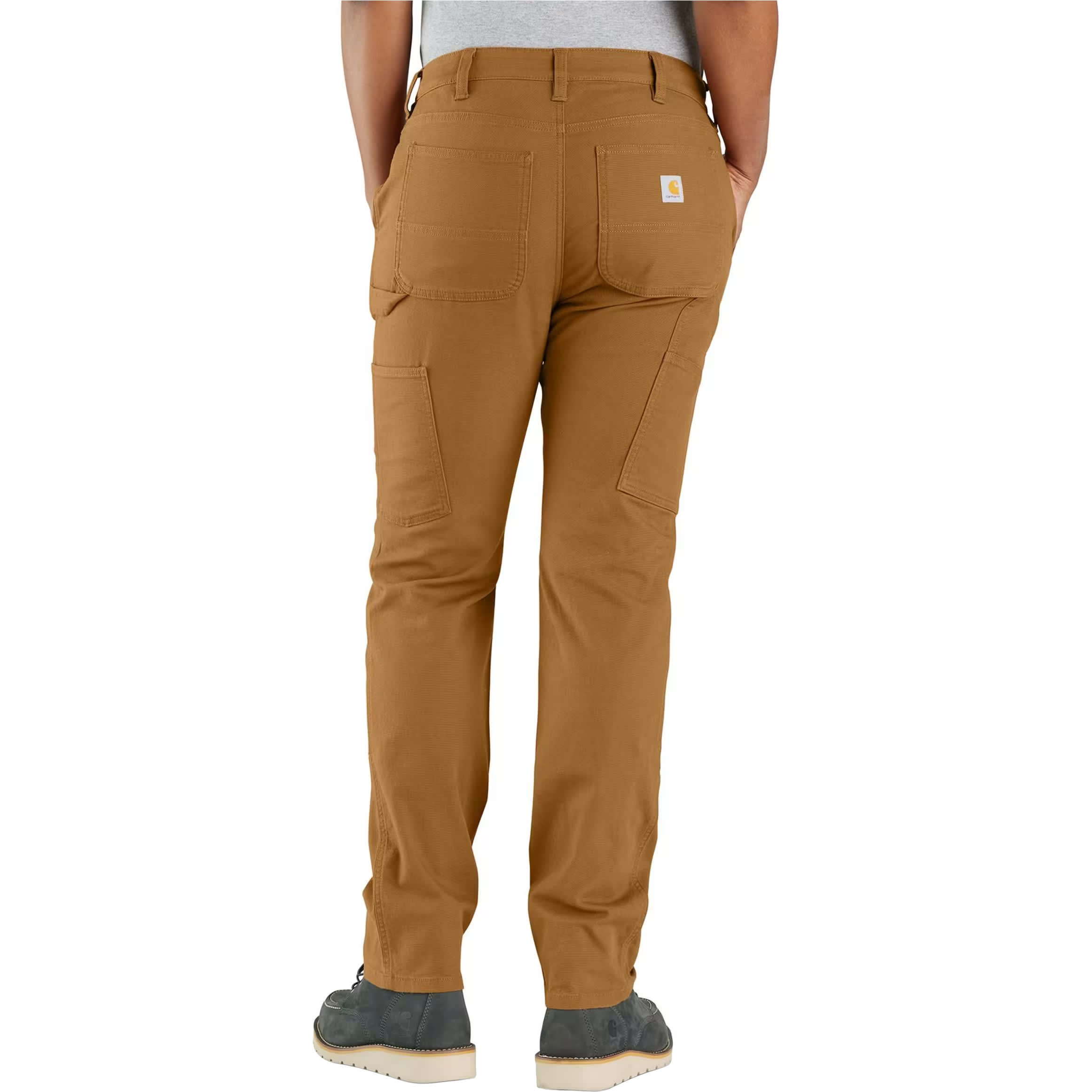 Carhartt® Women's Rugged Flex® Relaxed-Fit Canvas Double-Front Pants