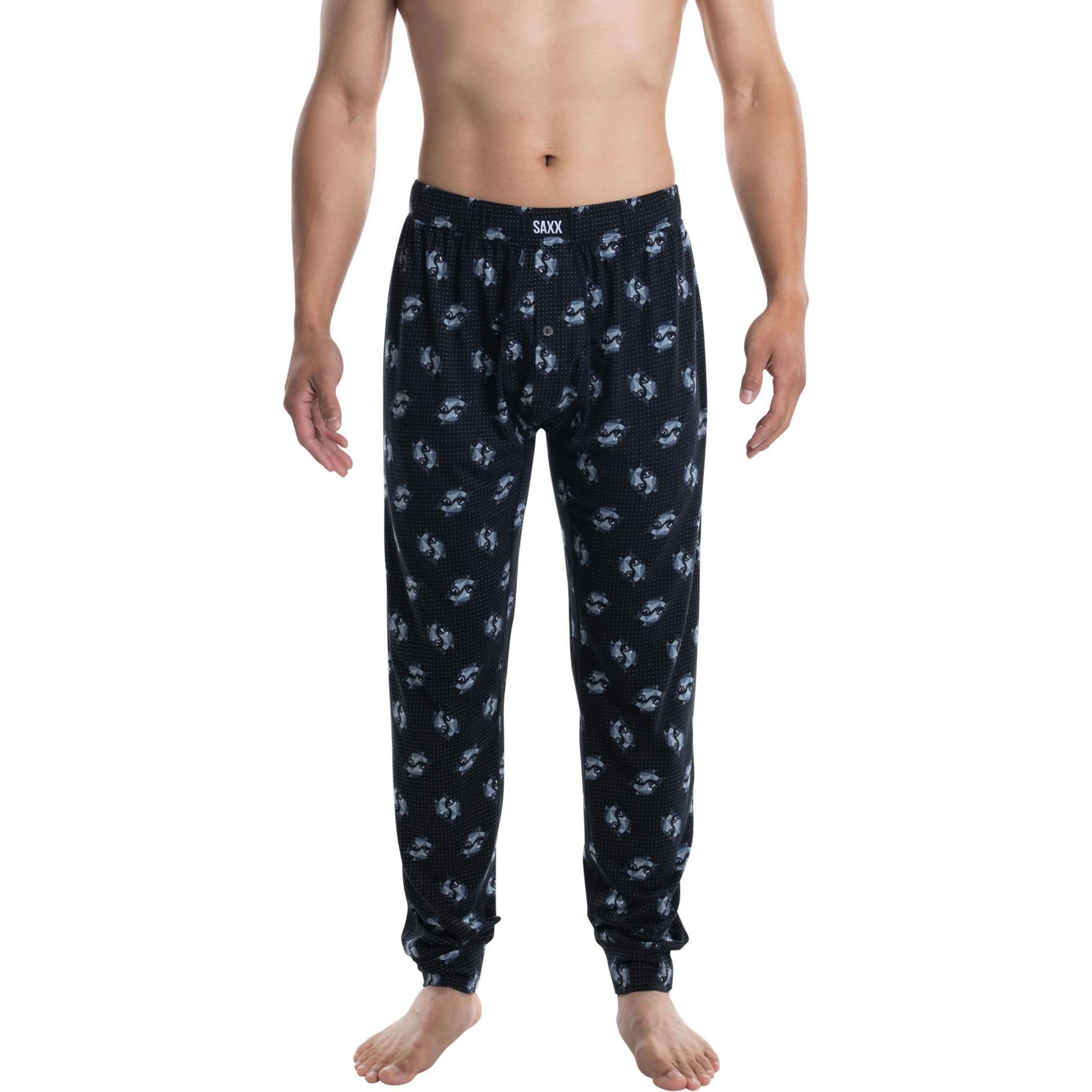 Men's Modal Pajama Pants, Mens Soft Sleep Bottoms Lounge Pants