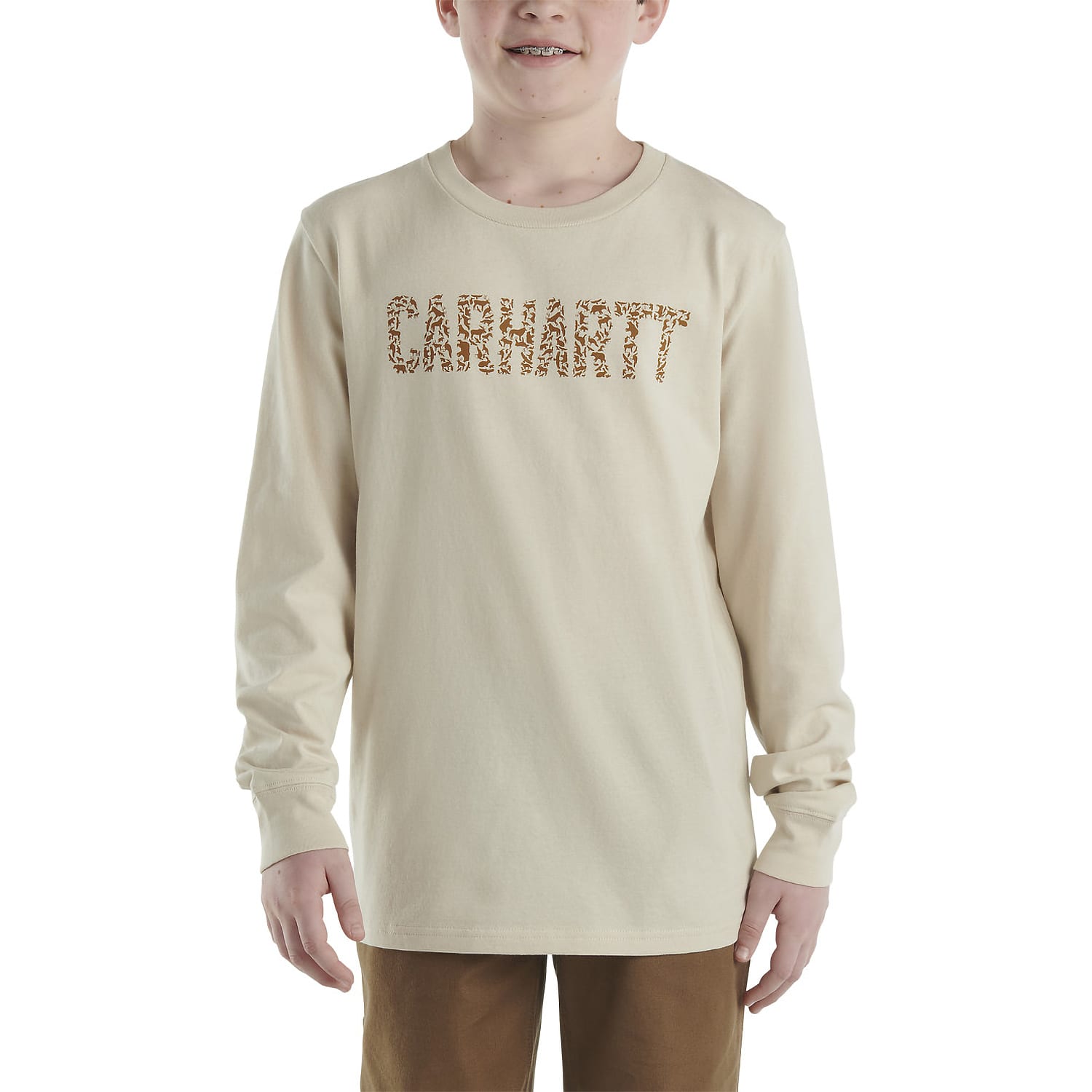 Carhartt Boys' Long-Sleeve Hooded Graphic Tee CA6276 – Good's Store Online