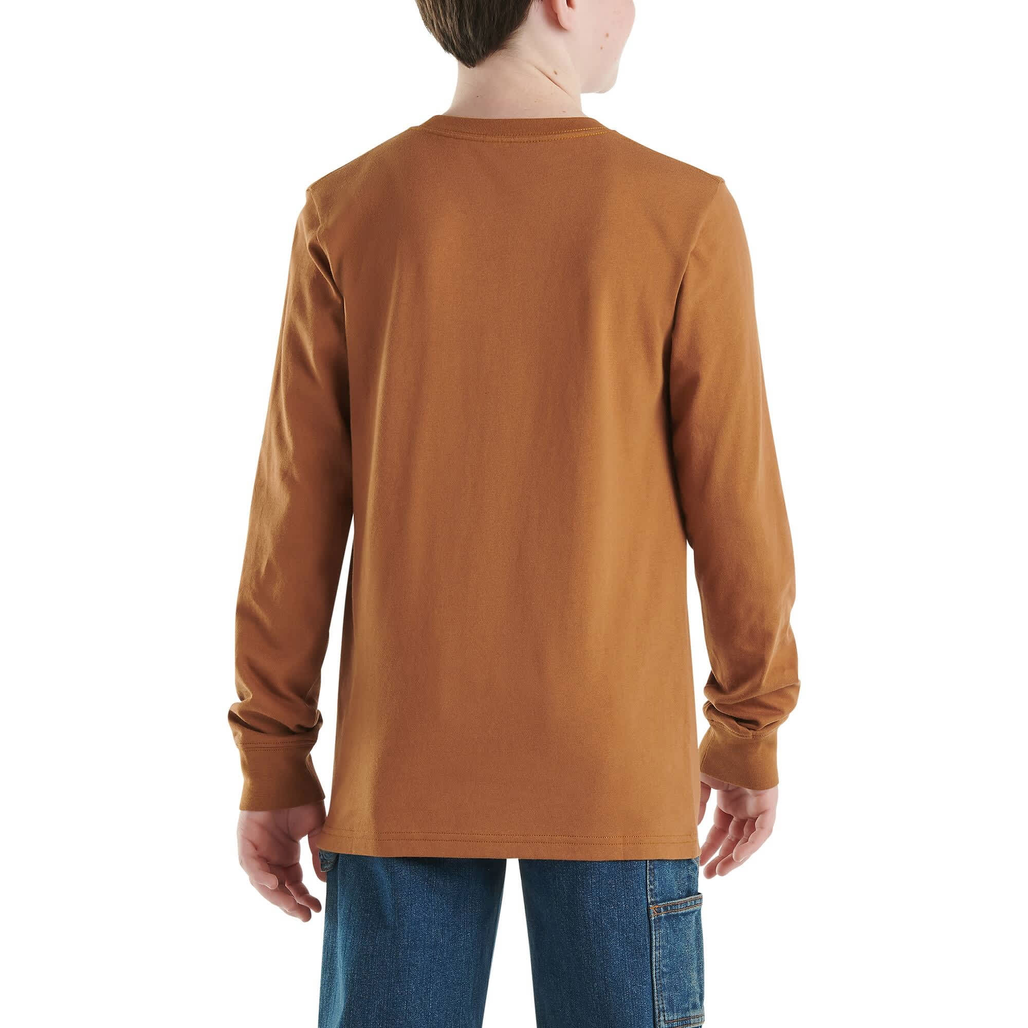 Carhartt® Toddler Boys’ Long-Sleeve Graphic Pocket T-Shirt
