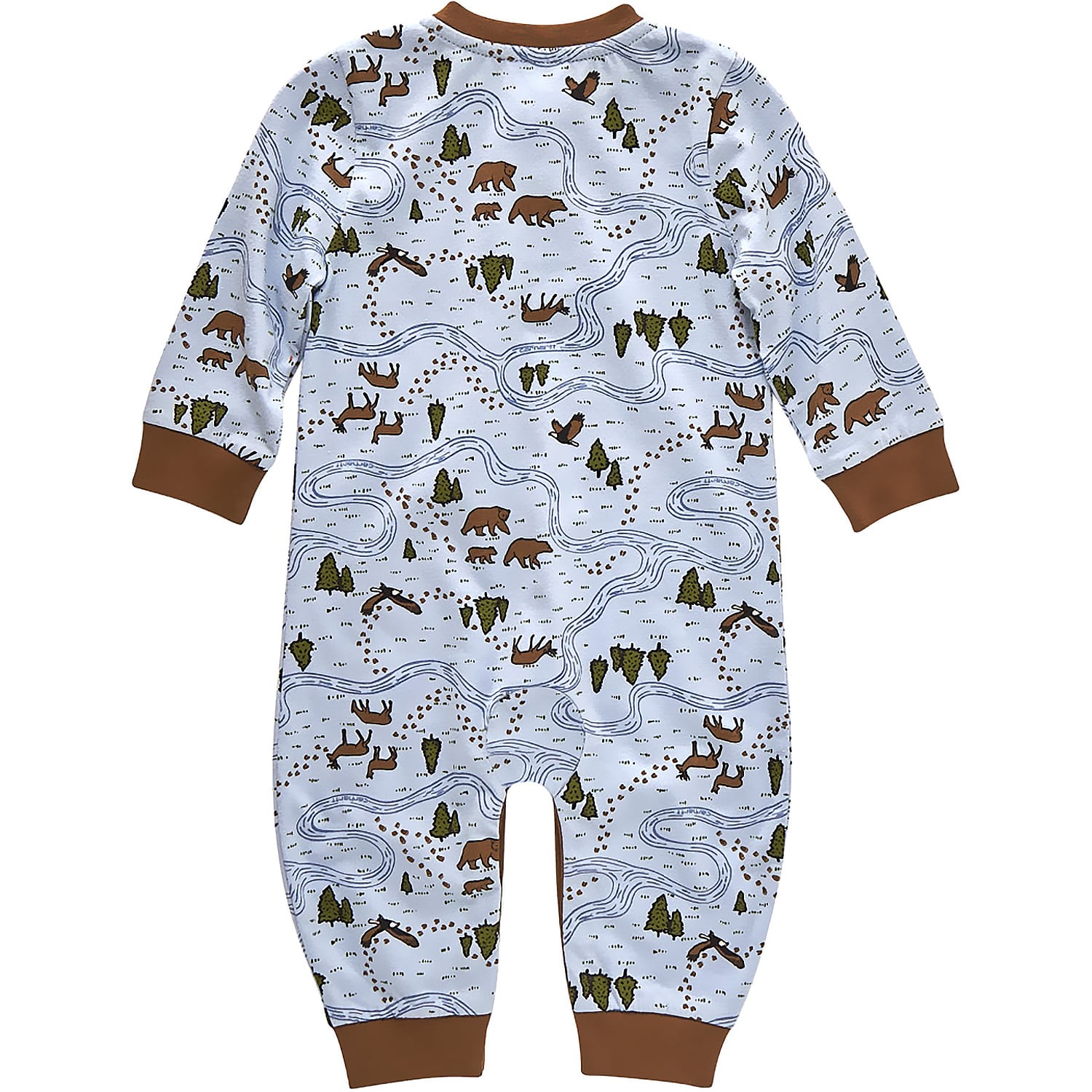 Carhartt® Infants’ Printed Long-Sleeve Coveralls