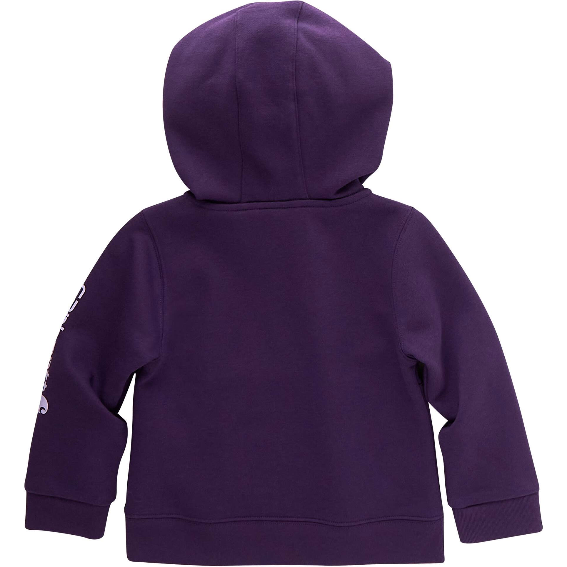 Carhartt® Toddler Girls’ Long-Sleeve Half-Zip Hoodie