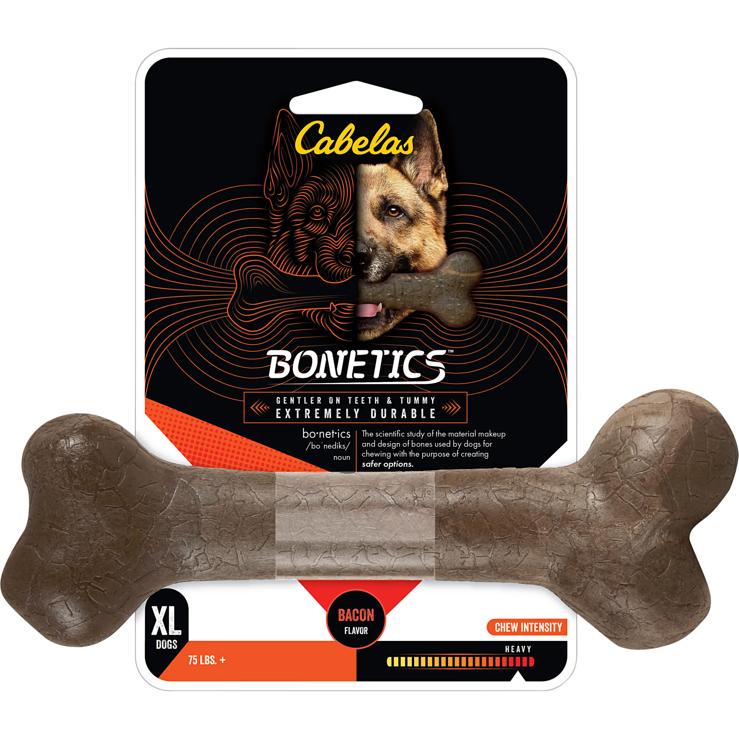 Cabela’s ExtraLarge BaconFlavored FemurBone Chew Toy