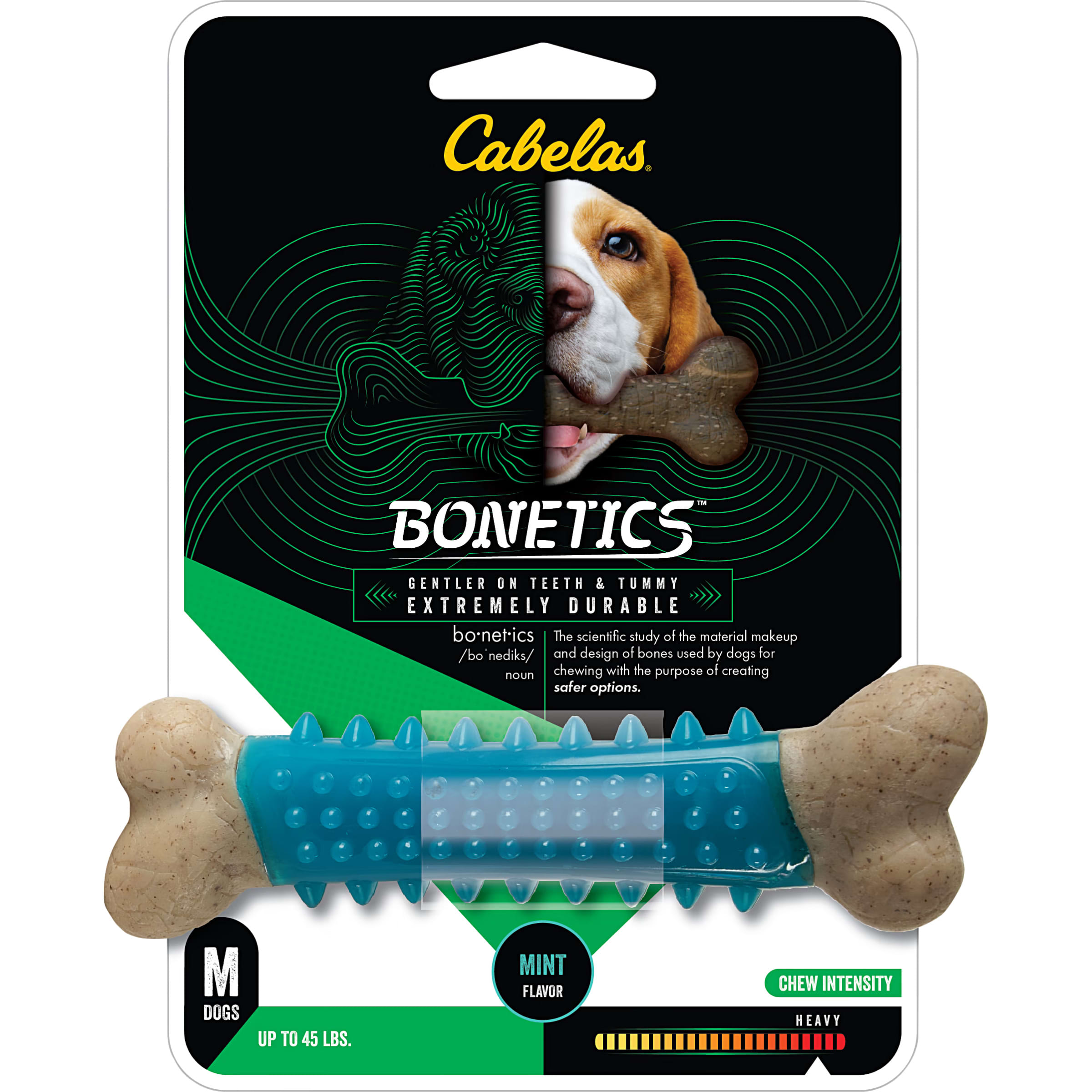 Cabela’s Bonetics® Medium Mint-Flavored Dental Bone Chew Toy | Cabela's  Canada