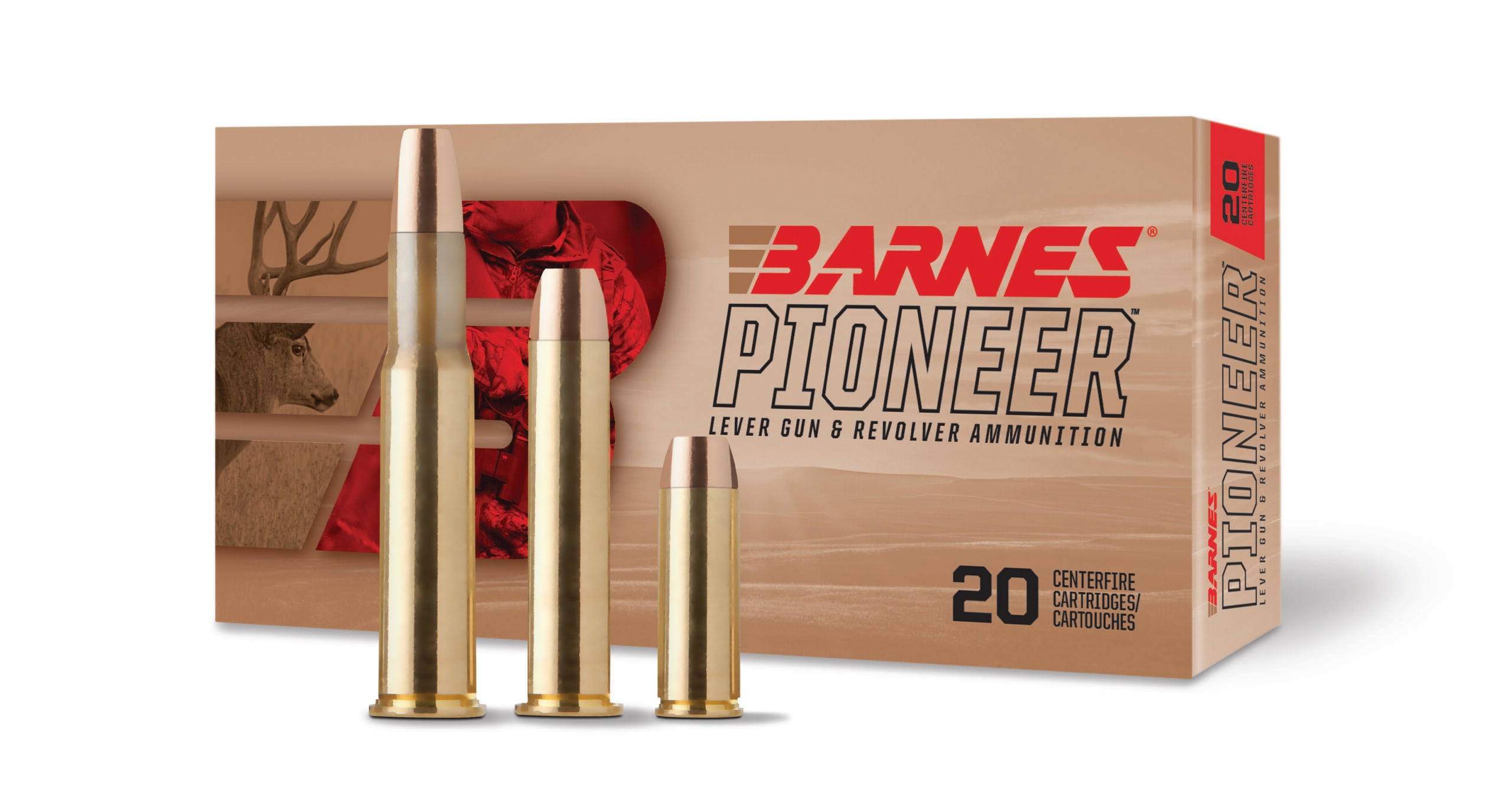Barnes® Pioneer™ Lever-Action and Revolver Ammunition