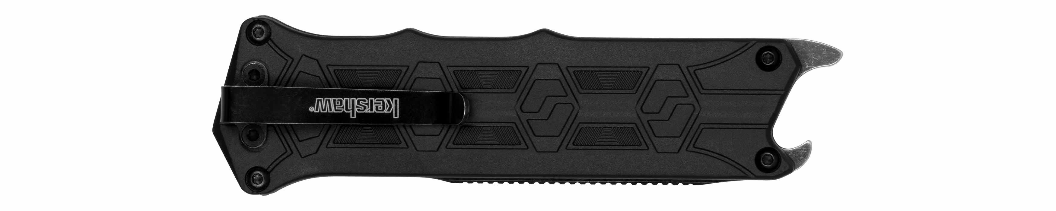 Kershaw® 1195 Intersteller Black Manual Out-The-Front Knife