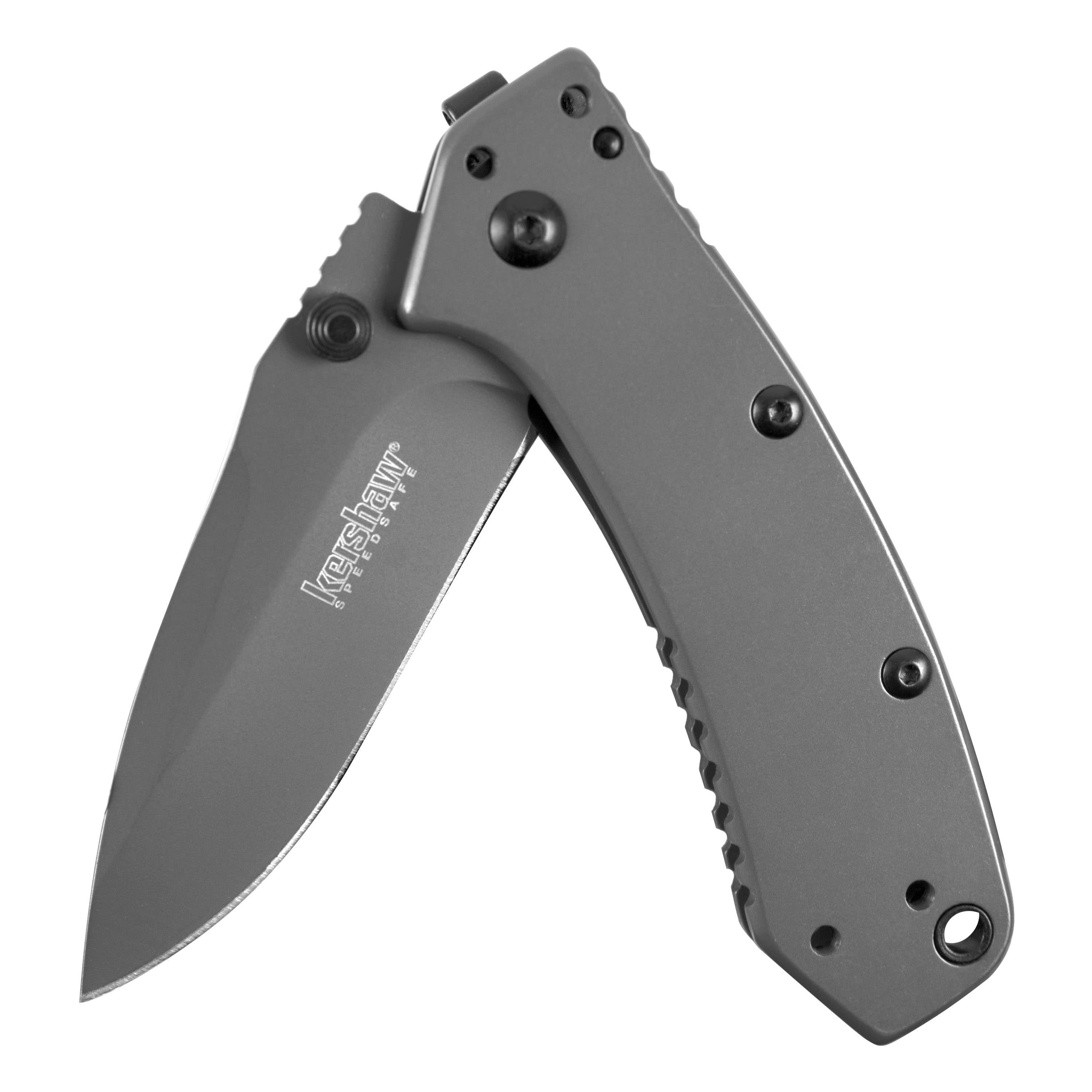 Kershaw® 1555TI Cryo Grey Assisted Folding Knife