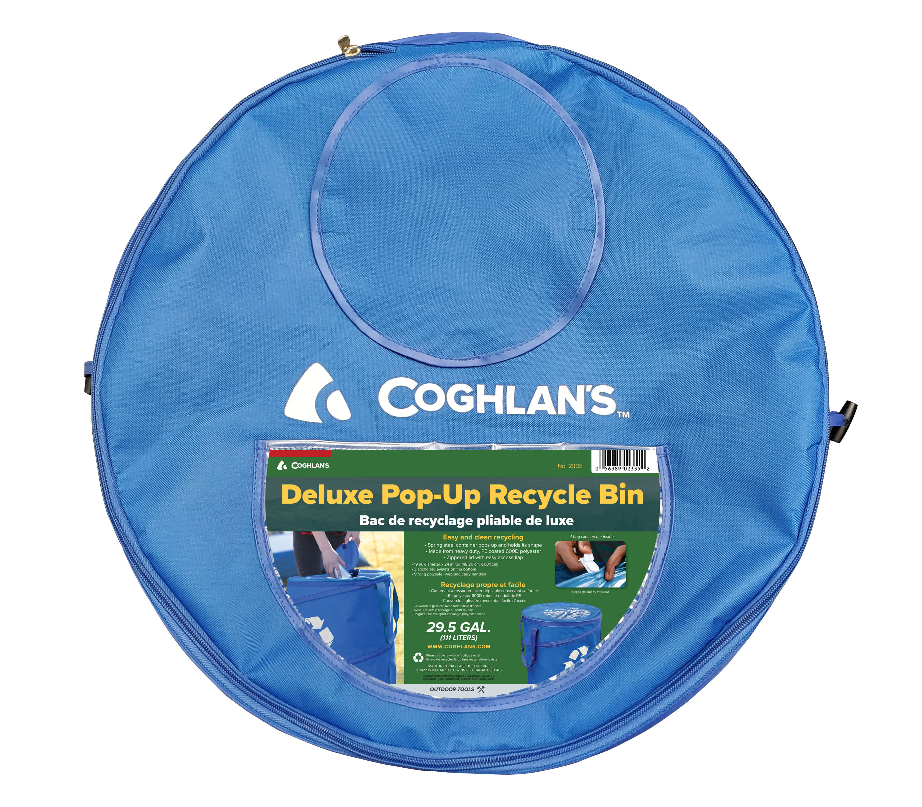 Coghlan's® Deluxe Pop-Up Recycling Bin