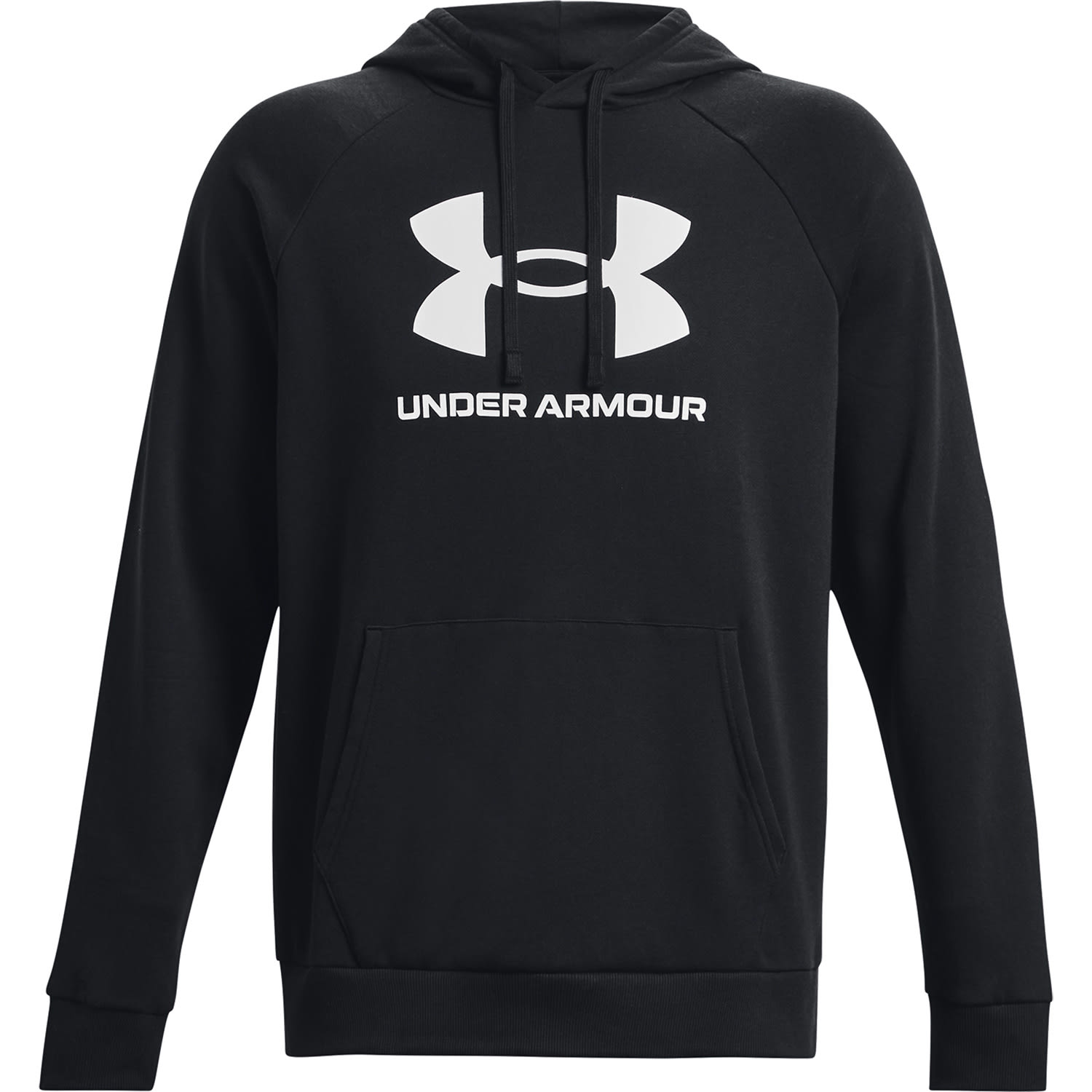 Under Armour Mens Rival Fleece Antler Hoodie, (037) Khaki Gray / / Summit  White, Small at  Men's Clothing store