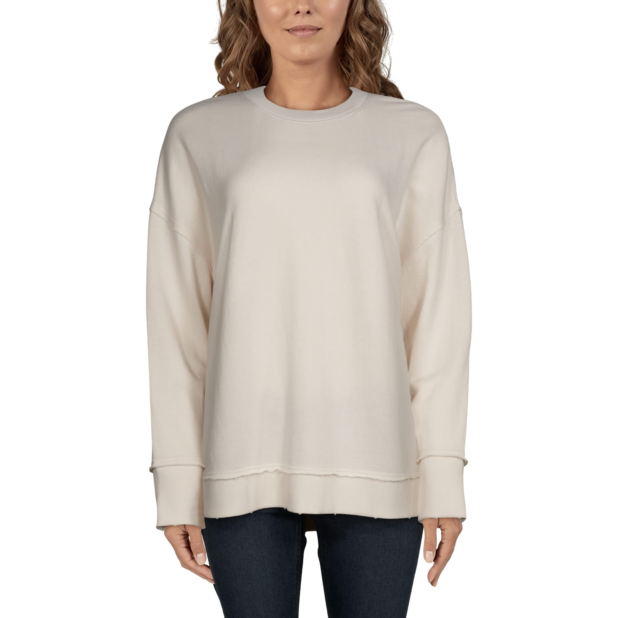 Natural Reflections Hillside Notch-Neck Long-Sleeve Thermal Shirt for Ladies