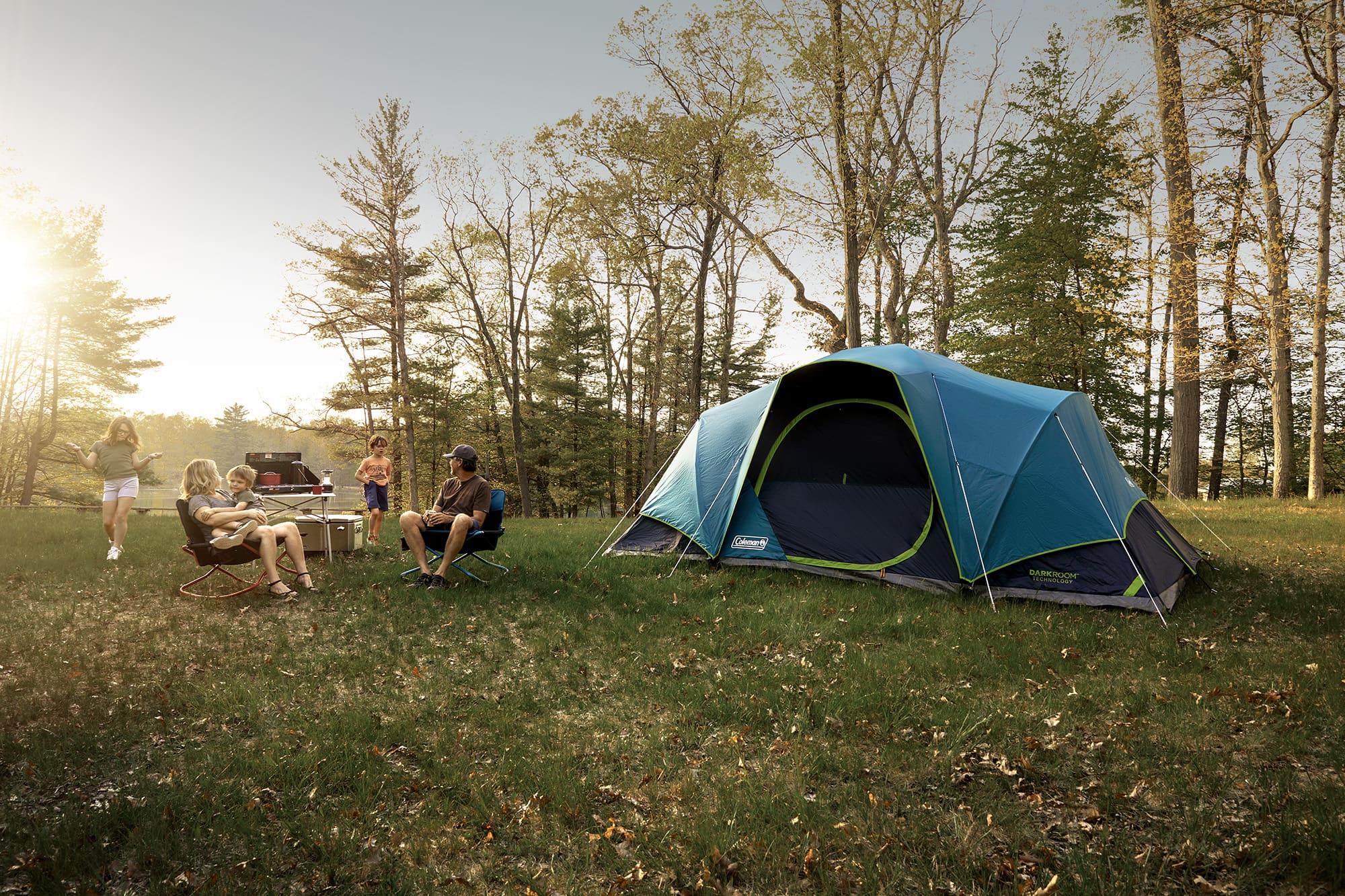 Coleman® Skydome Darkroom 10 Person Tent