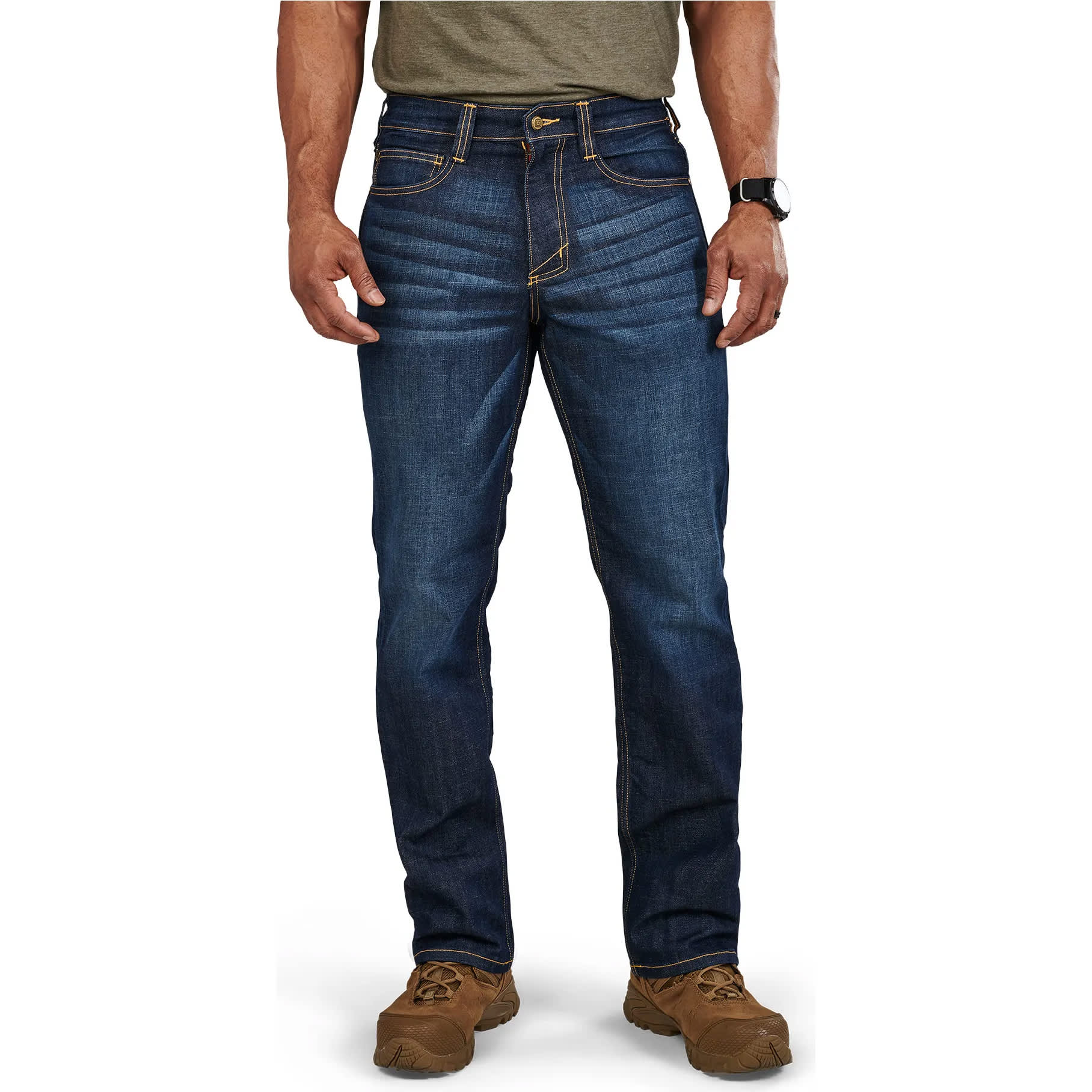 RedHead® Men's Relaxed Straight-Leg Flex-Fit Denim Pants