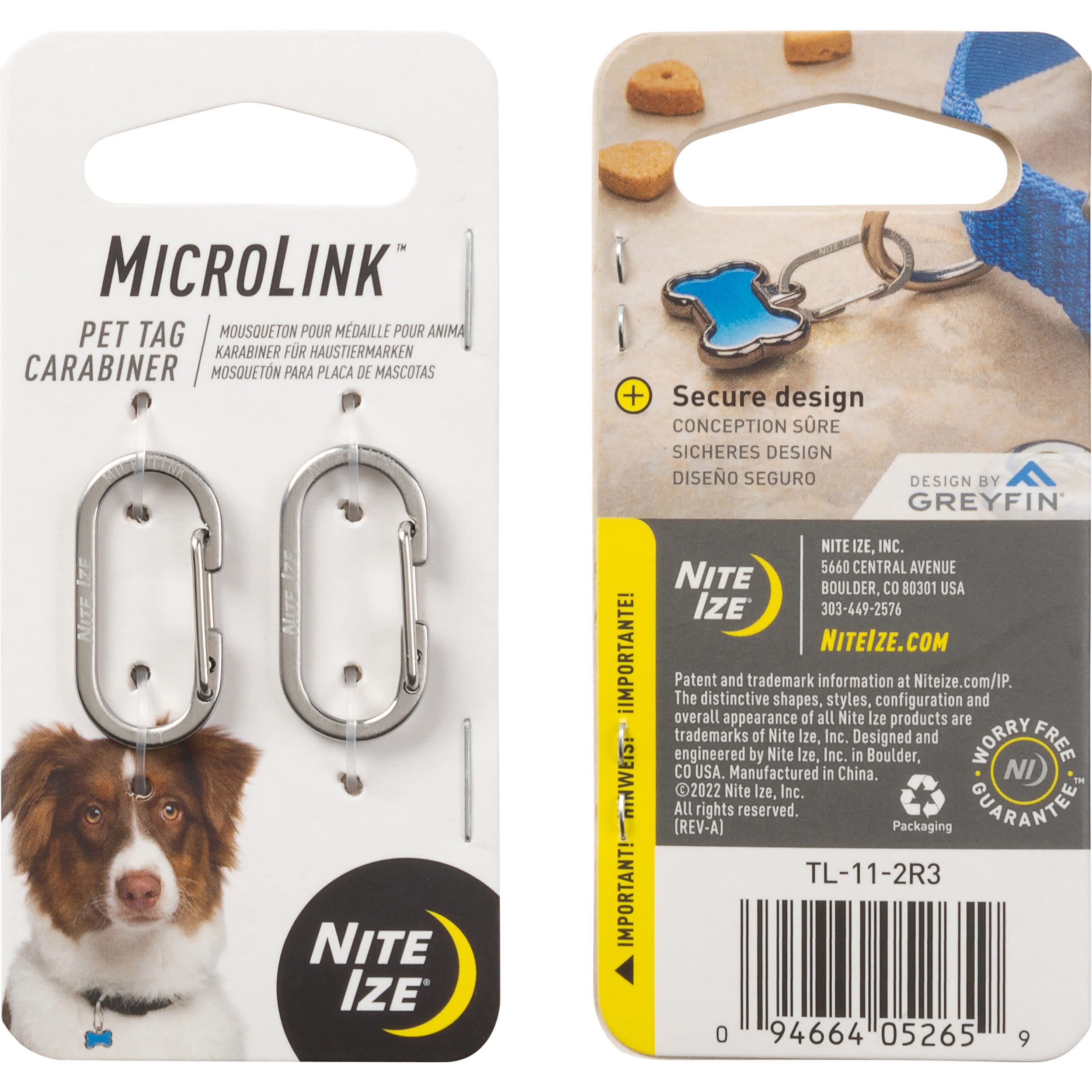 Nite Ize® MicroLink™ Pet Tag Carabiner