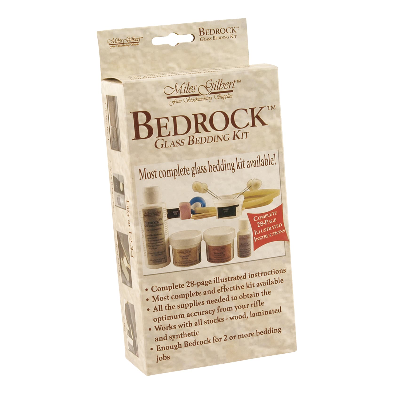 Bedrock Epoxy Bedding Kit - In Package