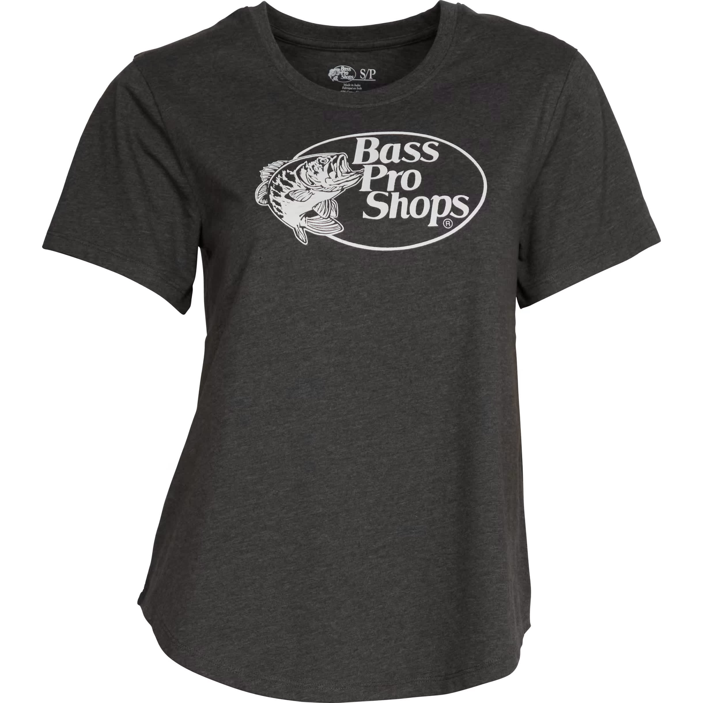 Bass Pro Shops Women’s Original Logo Drop Hem Short-Sleeve T-Shirt 
