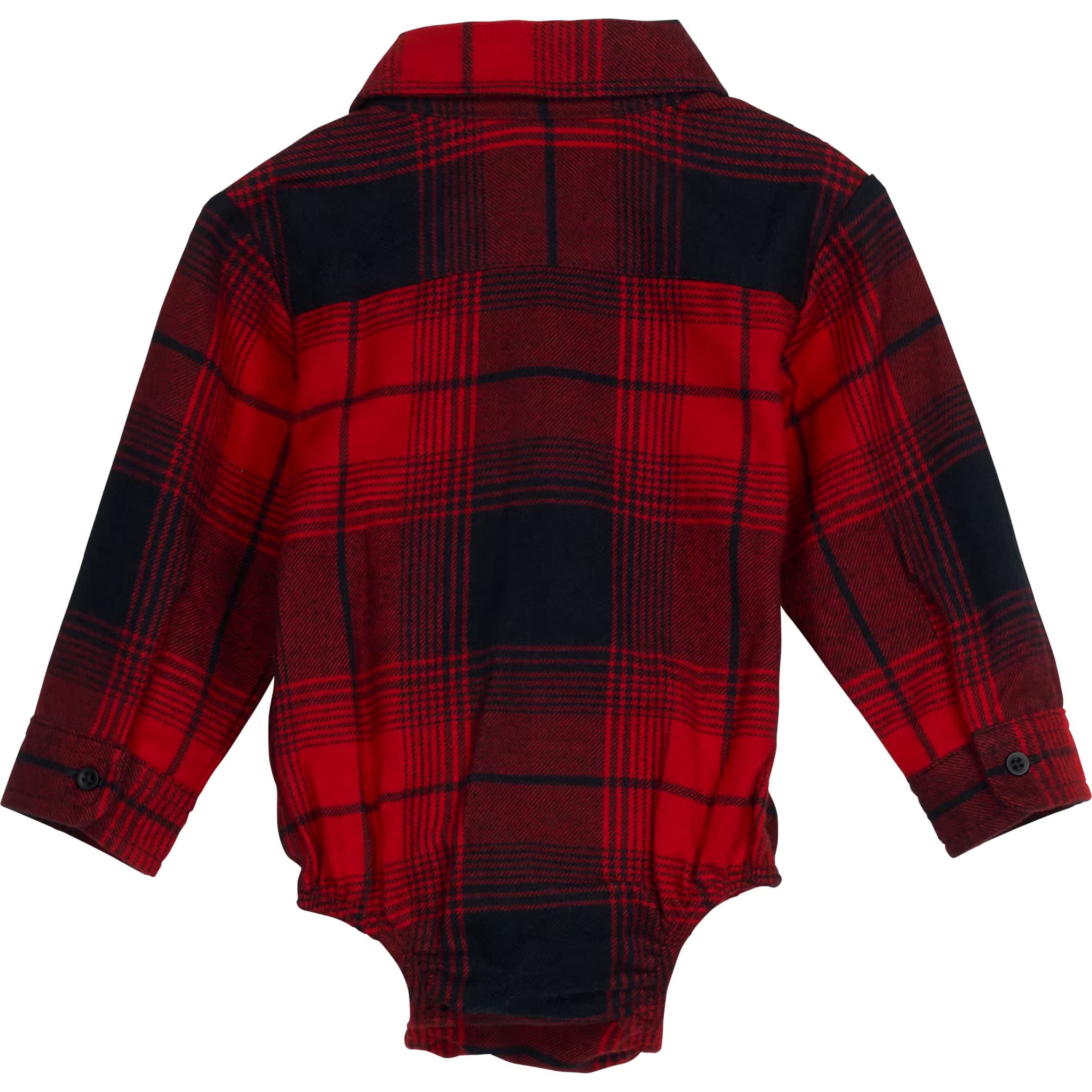 Outdoor Kids® Infants’ Flannel Long-Sleeve Bodysuit