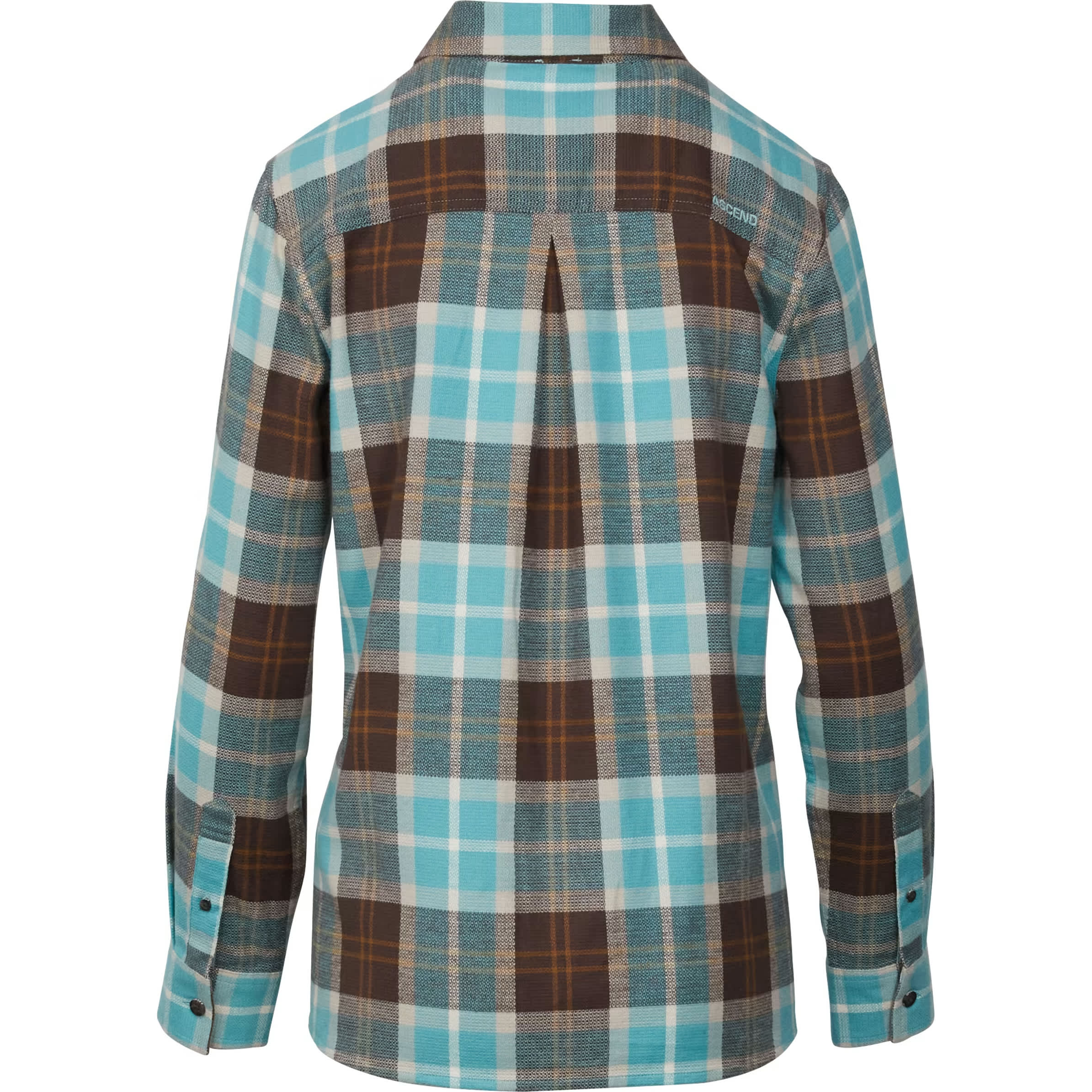 Ascend® Women’s Finn Organic Cotton Flannel Long-Sleeve Shirt