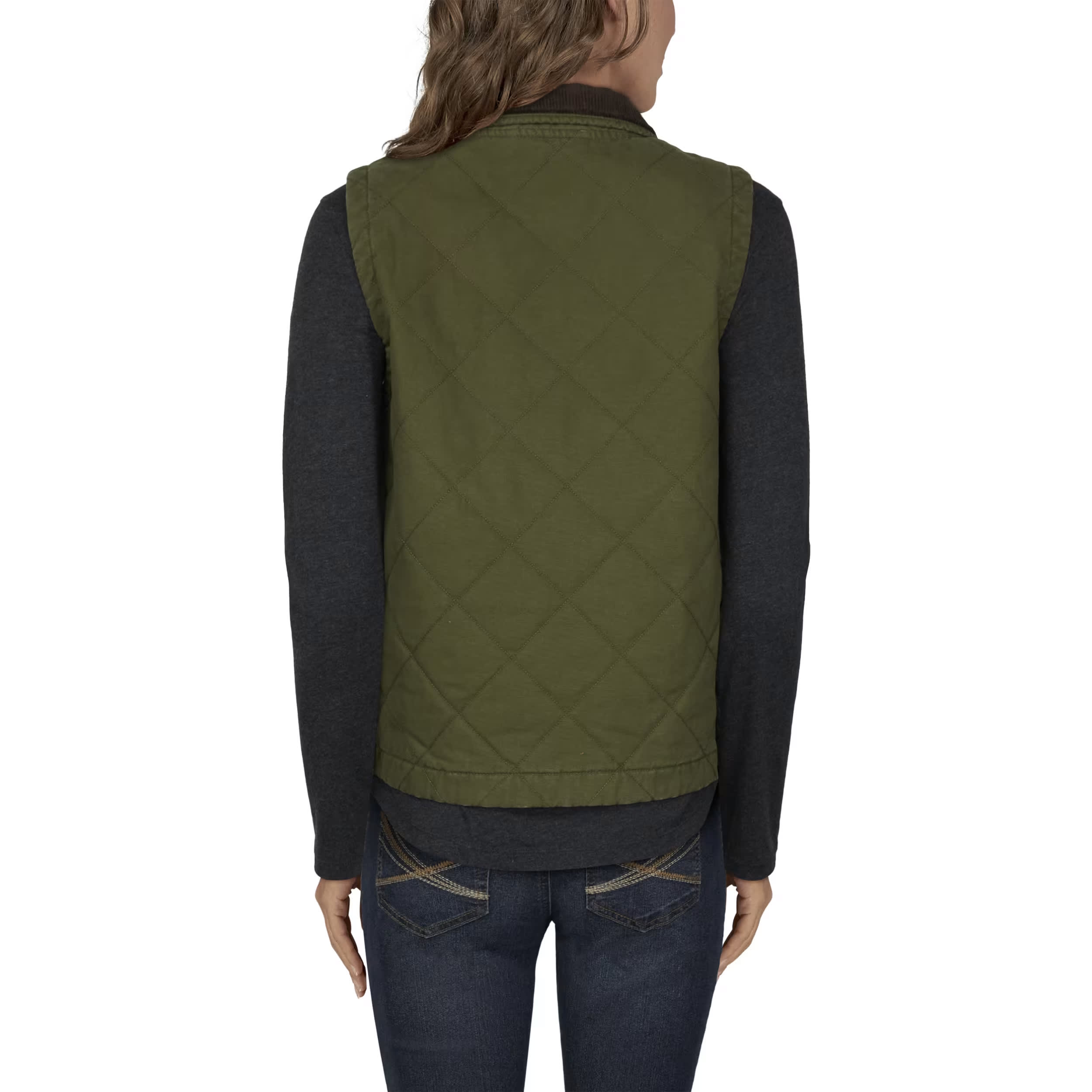Natural Reflections® Women’s Quilted Canvas Vest