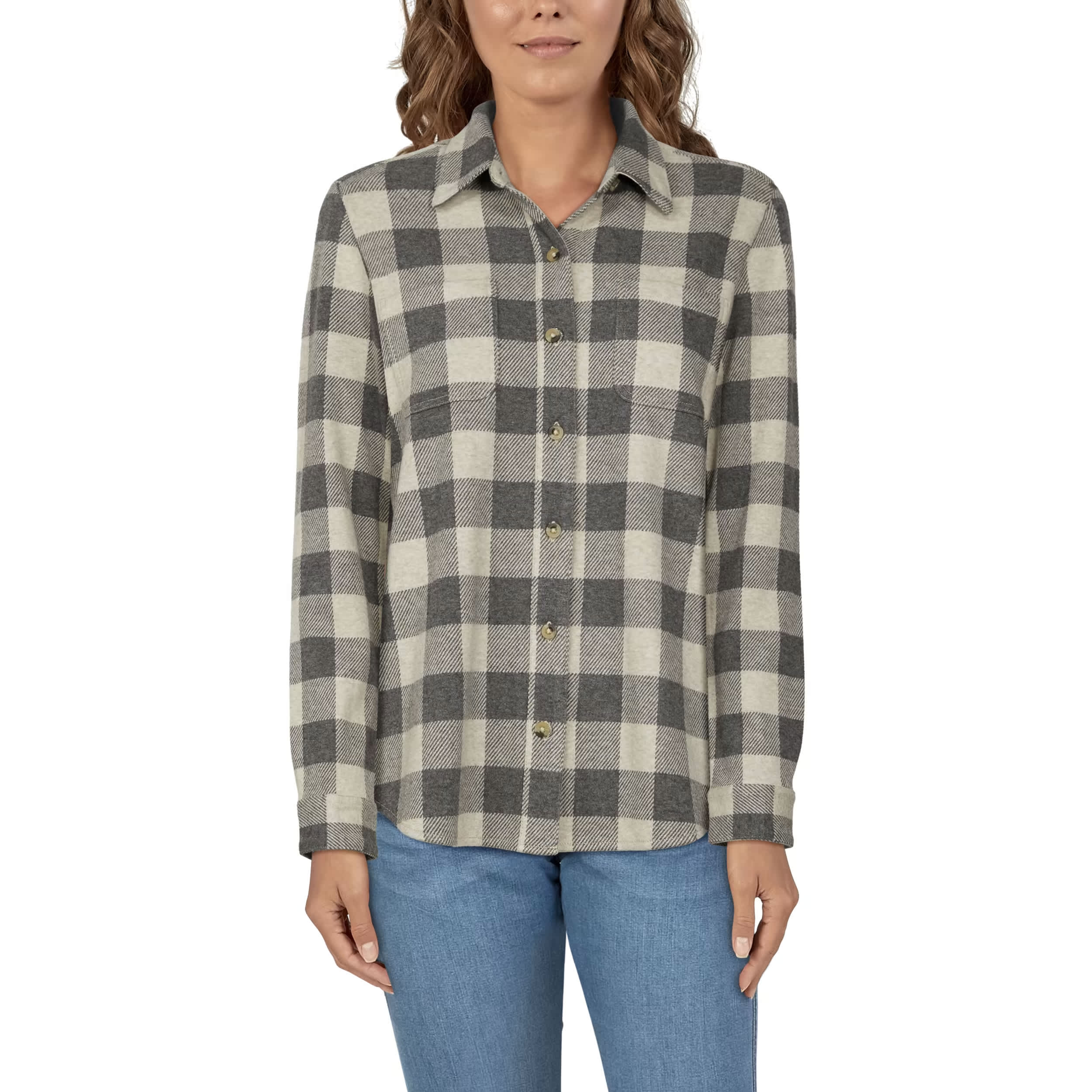 Natural Reflections® Women’s River Basin Sweater-Knit Long-Sleeve Shirt ...