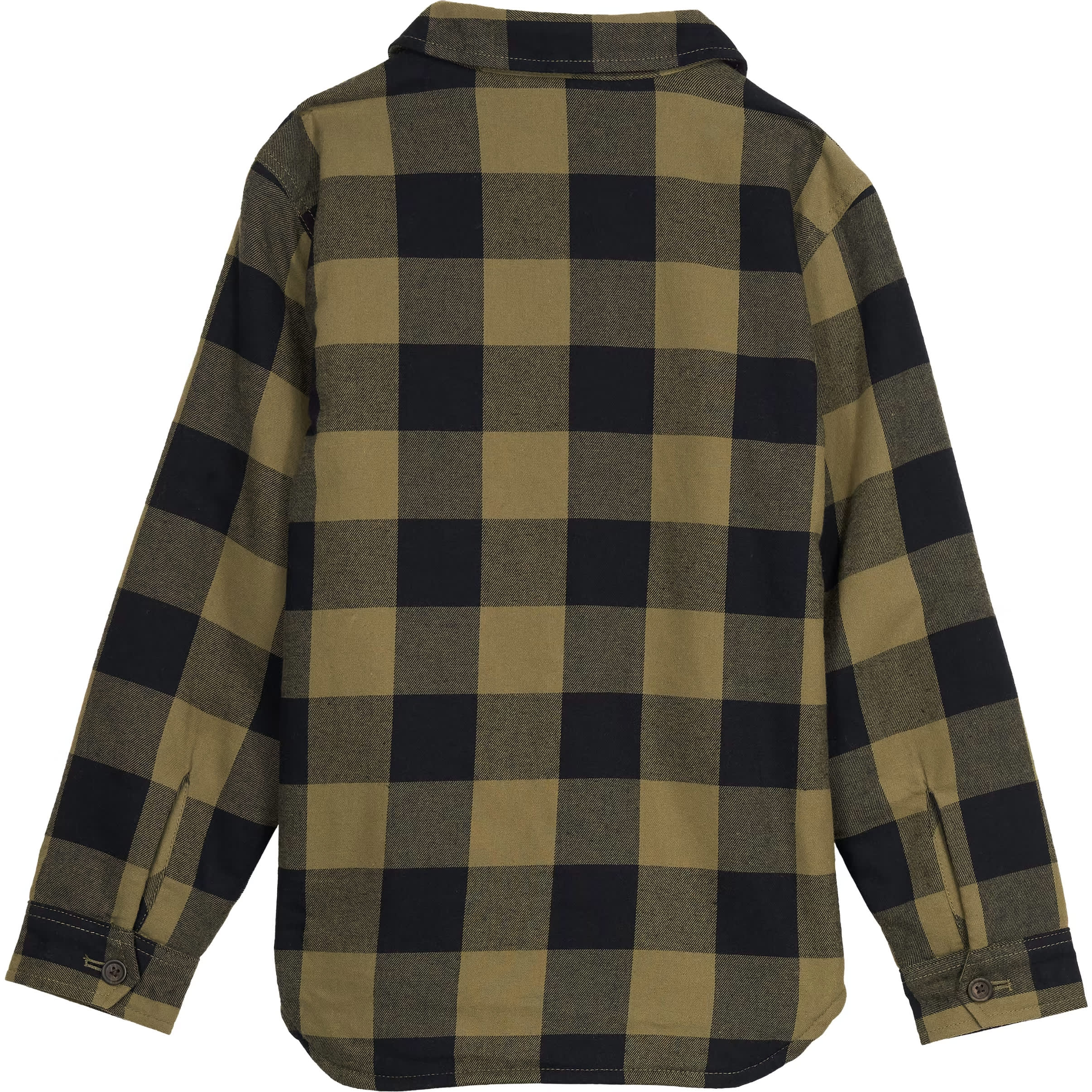 Outdoor Kids® Children’s Sherpa-Lined Flannel Long-Sleeve Button-Down Shirt