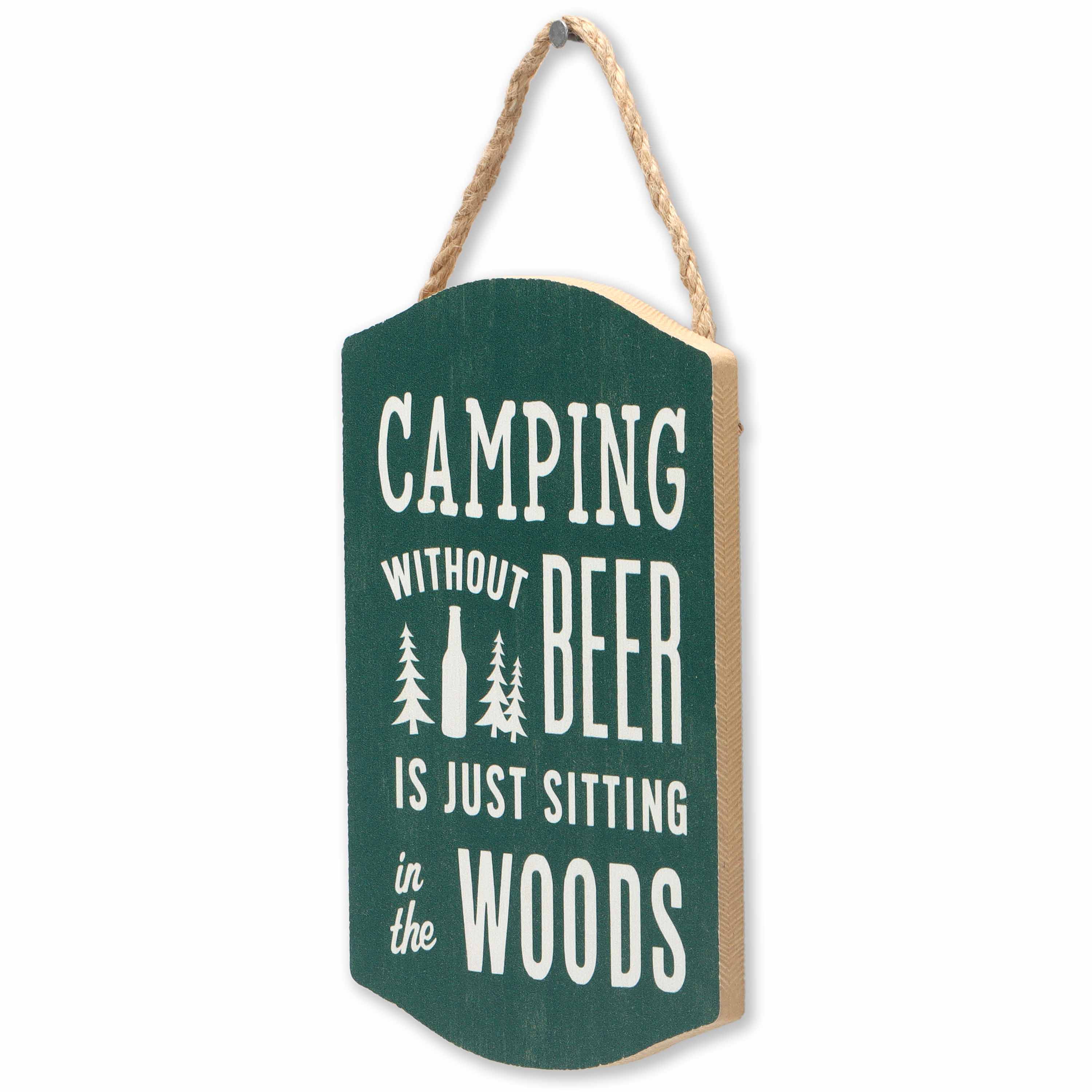 Open Road's Camping Without Beer Sign