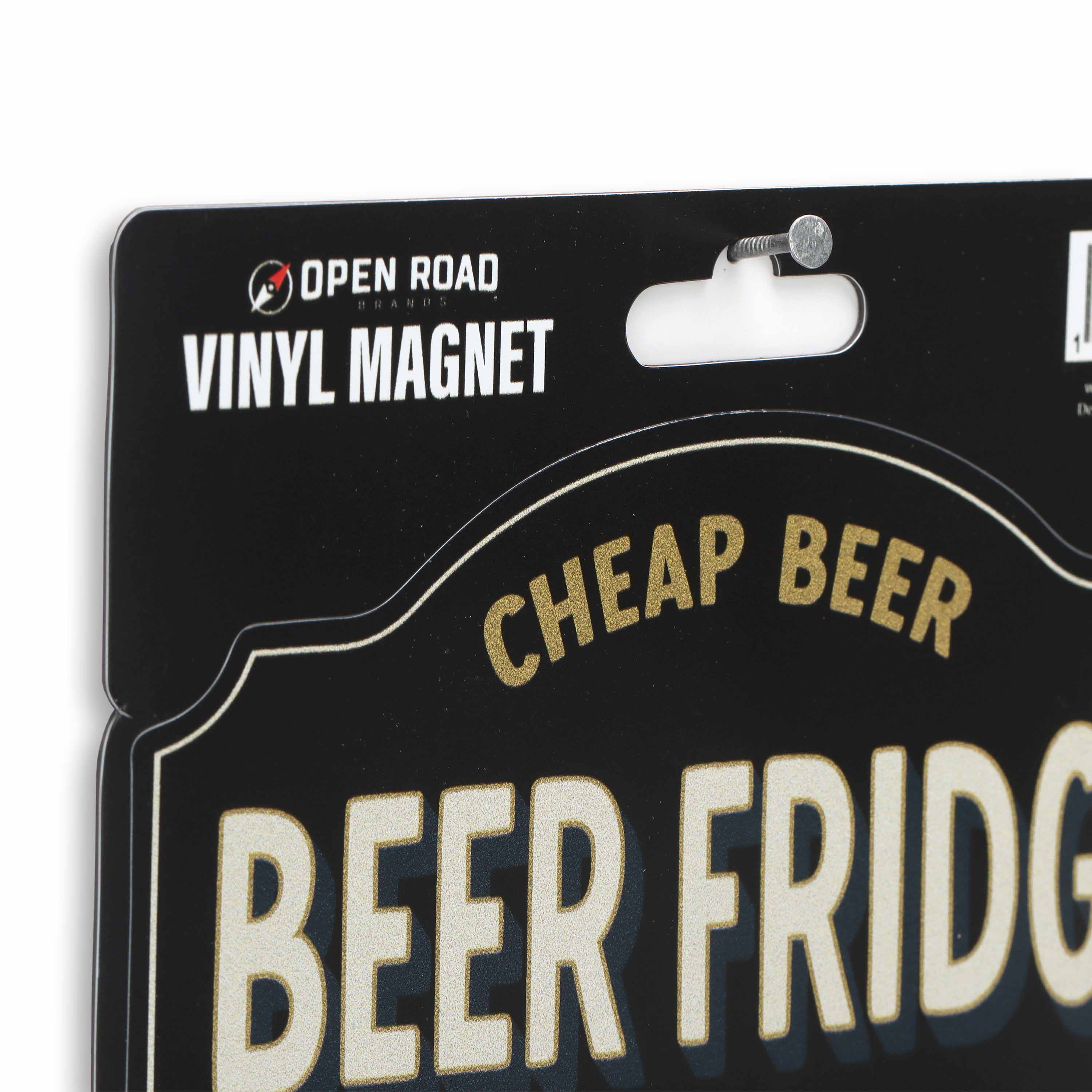 Open Road's Cheap Beer Served Here Magnet