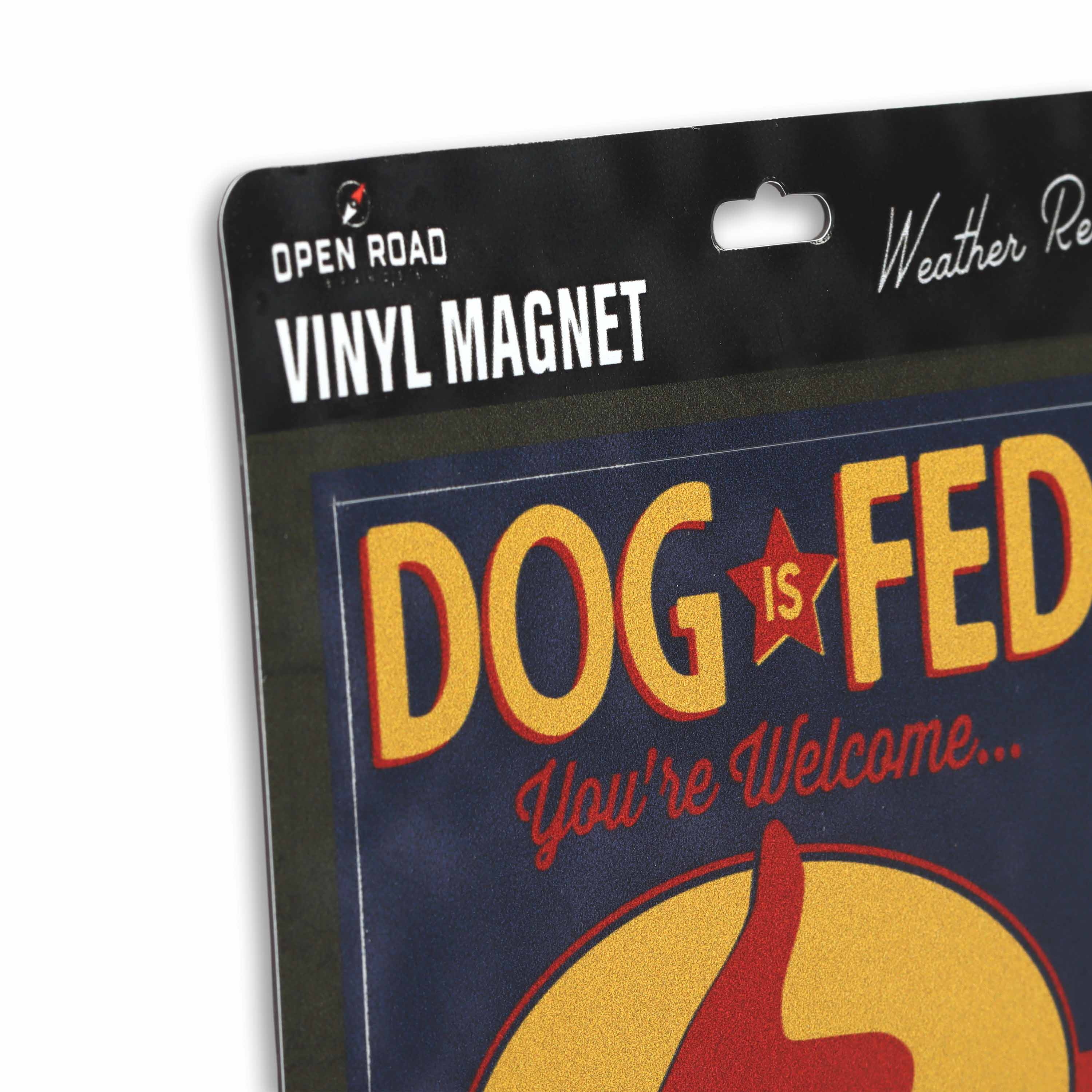 Open Road's Feed the Dog Magnet