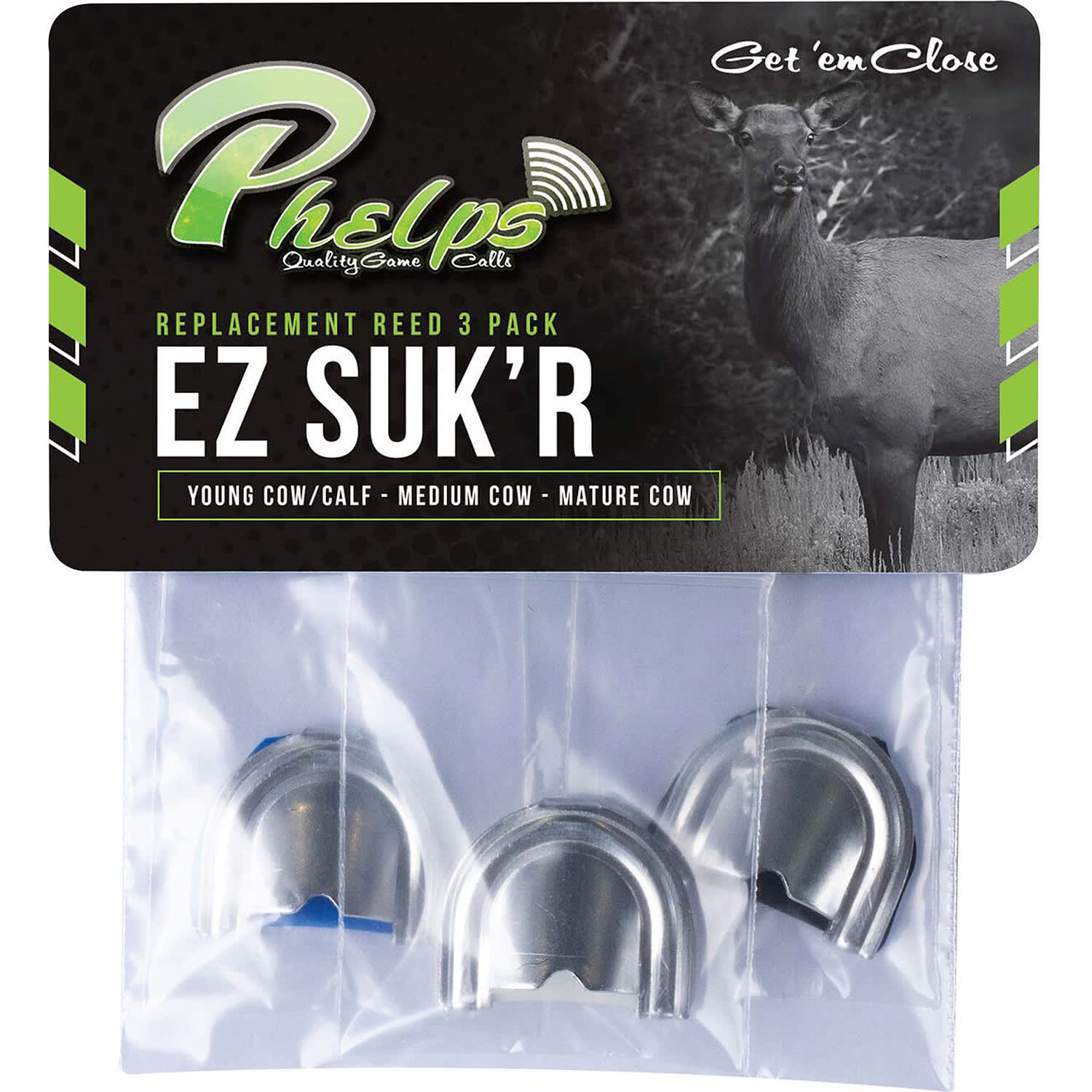 Phelps EZ Suk'r Replacement Reed 3Pack (Young, Medium, Mature) Cabela's Canada