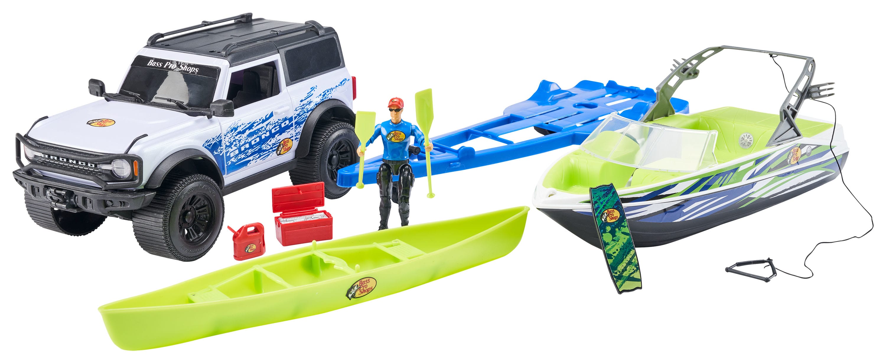 Bass Pro Shops® Deluxe Ford® Bronco® Wake Boat Adventure Playset for Kids