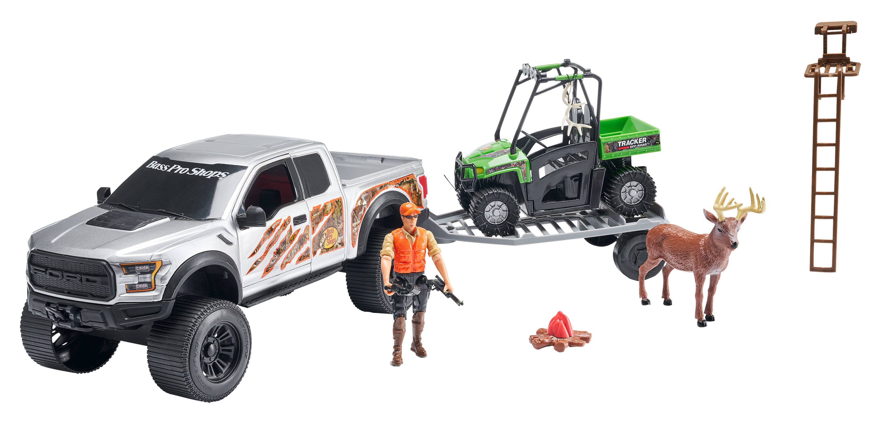 Bass Pro Shops® Deluxe Licensed Ford® Raptor TrueTimber® Camo Adventure Truck Playset for Kids