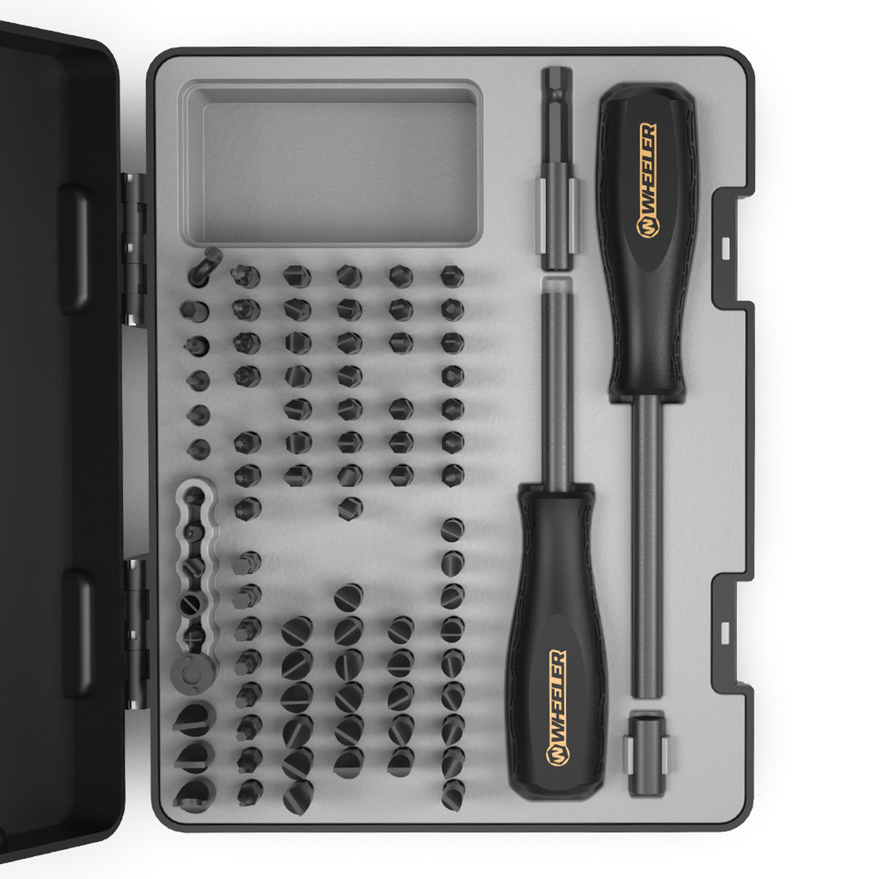 Wheeler 89 piece screwdriver shop set